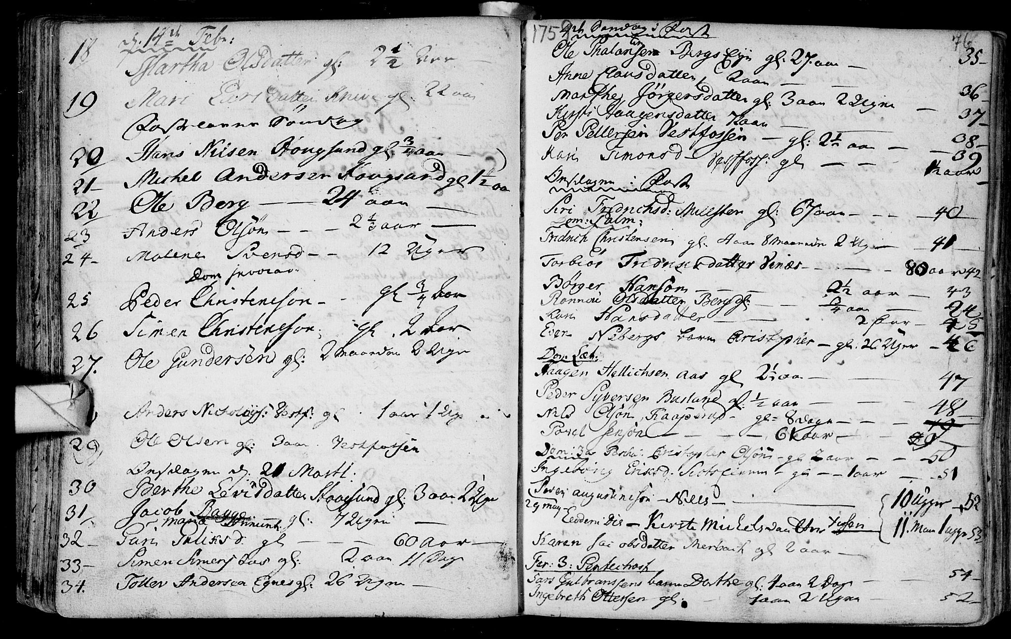 Eiker kirkebøker, AV/SAKO-A-4/F/Fa/L0007: Parish register (official) no. I 7 /1, 1733-1808, p. 76