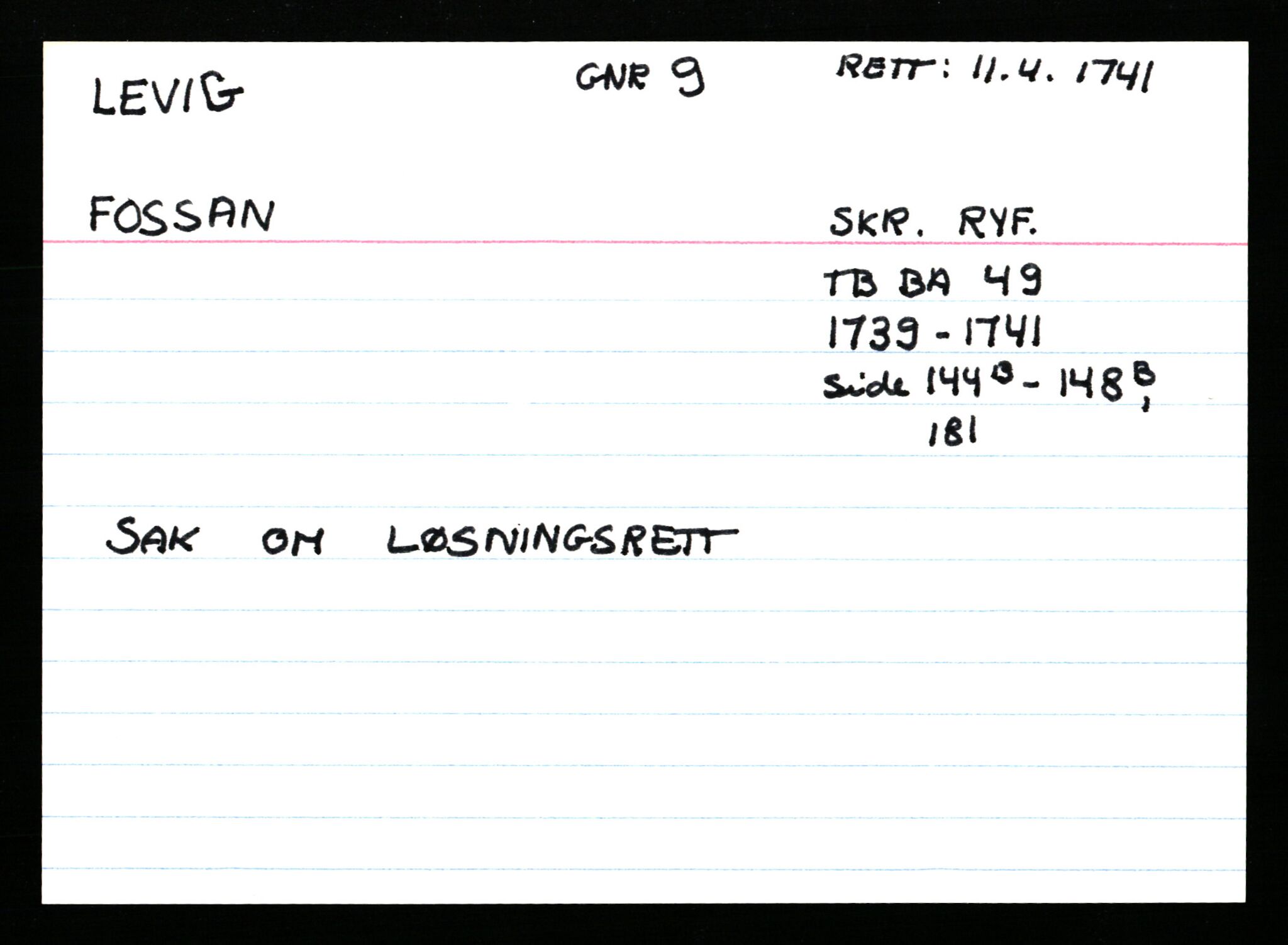 Statsarkivet i Stavanger, AV/SAST-A-101971/03/Y/Ym/L0035: Åstedskort sortert etter gårdsnavn: Leiranger - Lindanger, 1600-1950, p. 175