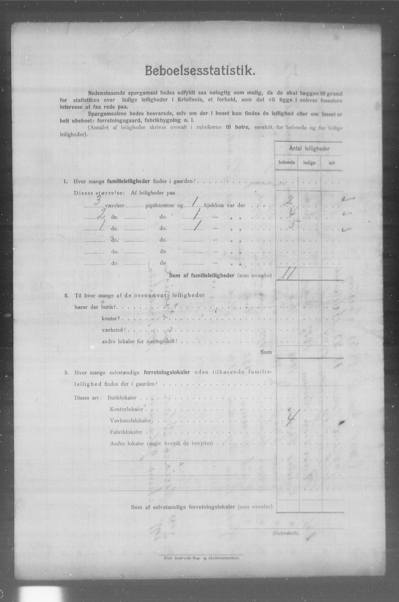 OBA, Municipal Census 1904 for Kristiania, 1904, p. 24396