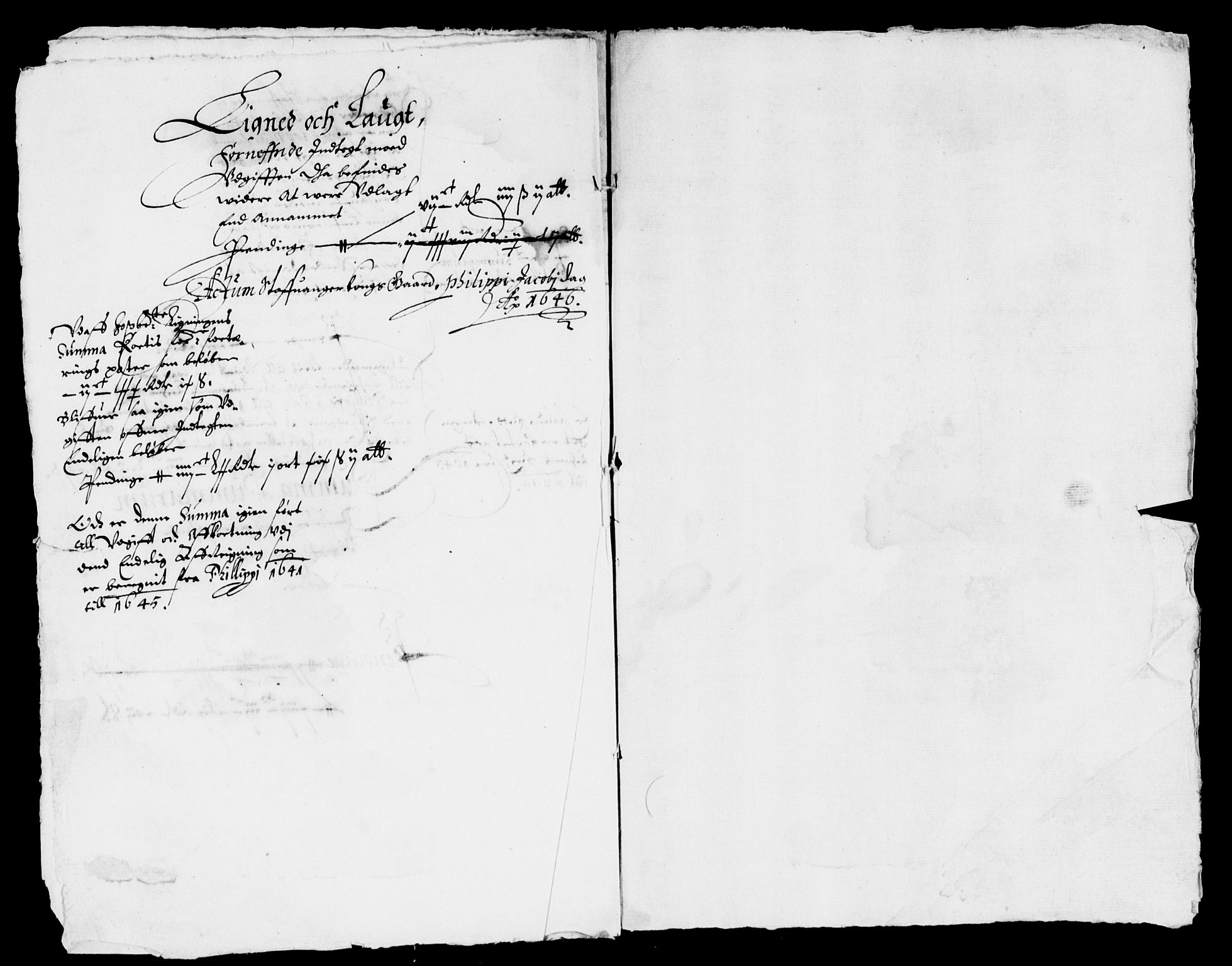 Rentekammeret inntil 1814, Reviderte regnskaper, Lensregnskaper, RA/EA-5023/R/Rb/Rbs/L0029: Stavanger len, 1641-1647