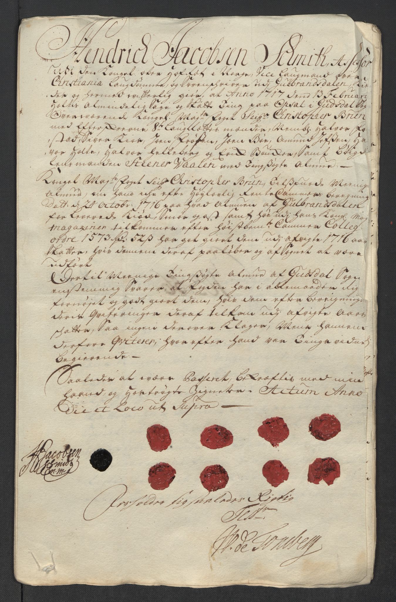 Rentekammeret inntil 1814, Reviderte regnskaper, Fogderegnskap, RA/EA-4092/R17/L1186: Fogderegnskap Gudbrandsdal, 1716, p. 256