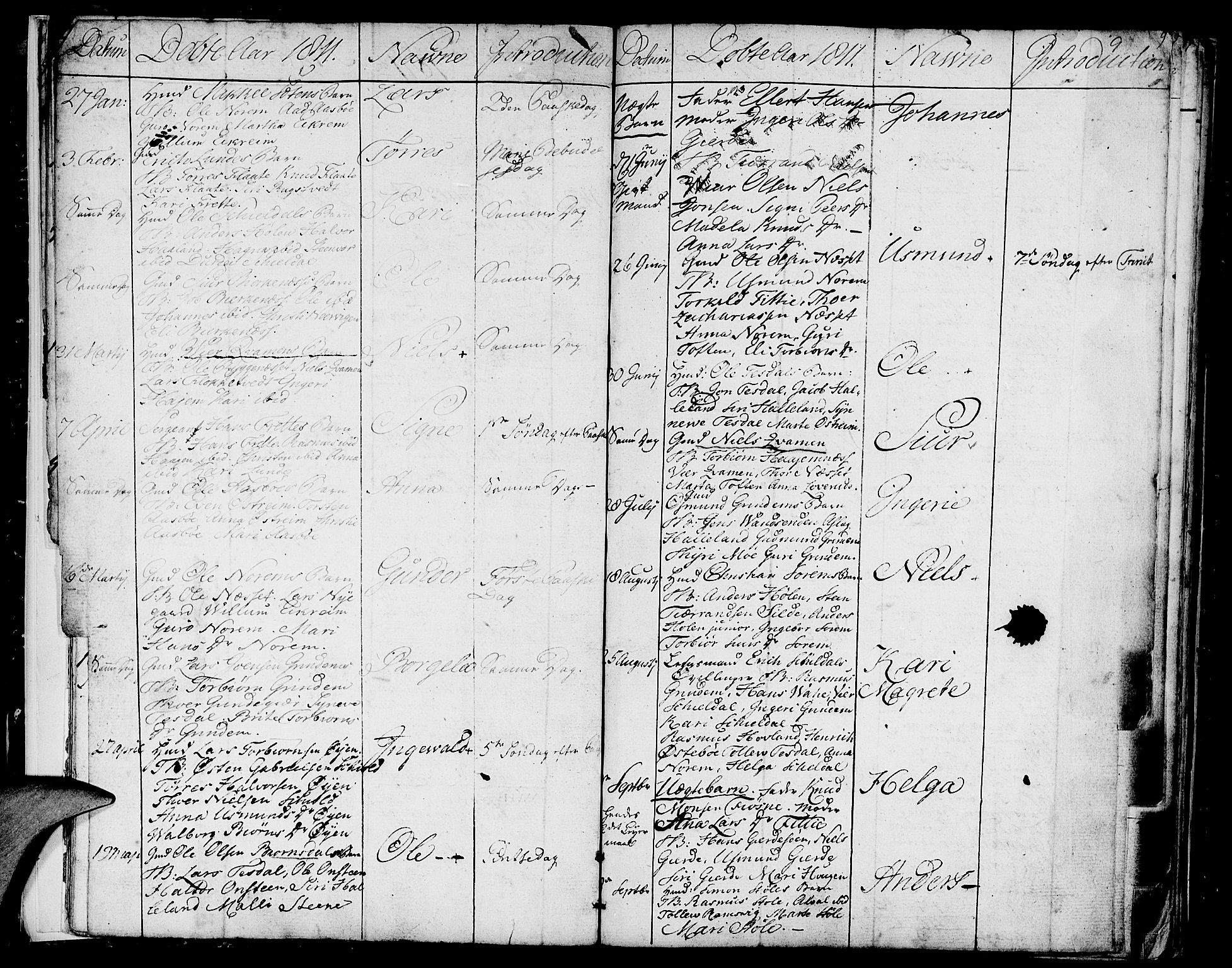 Etne sokneprestembete, AV/SAB-A-75001/H/Haa: Parish register (official) no. A 5, 1808-1817, p. 9