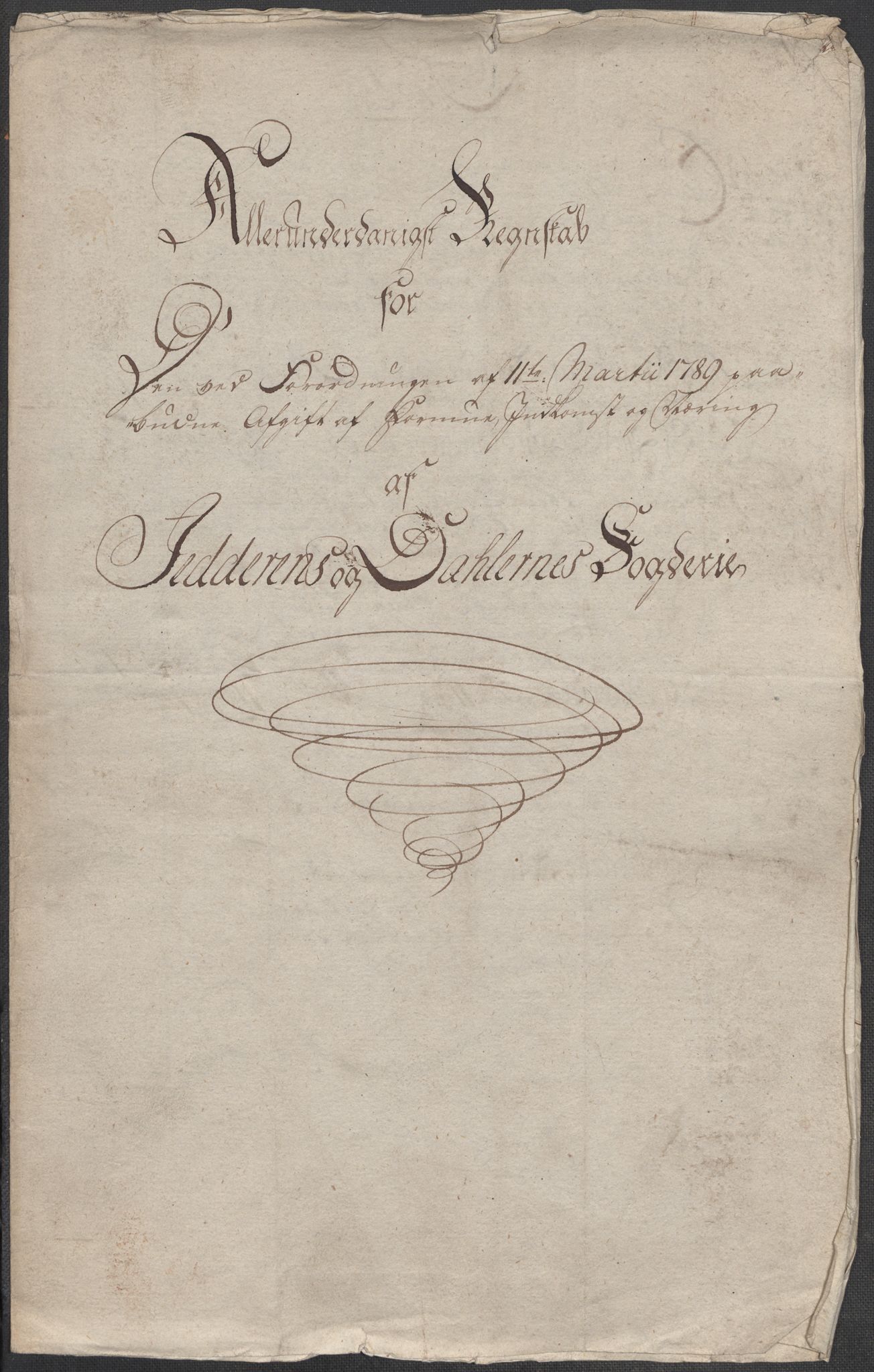 Rentekammeret inntil 1814, Reviderte regnskaper, Mindre regnskaper, AV/RA-EA-4068/Rf/Rfe/L0018: Jarlsberg grevskap, Jæren og Dalane fogderi, 1789, p. 224