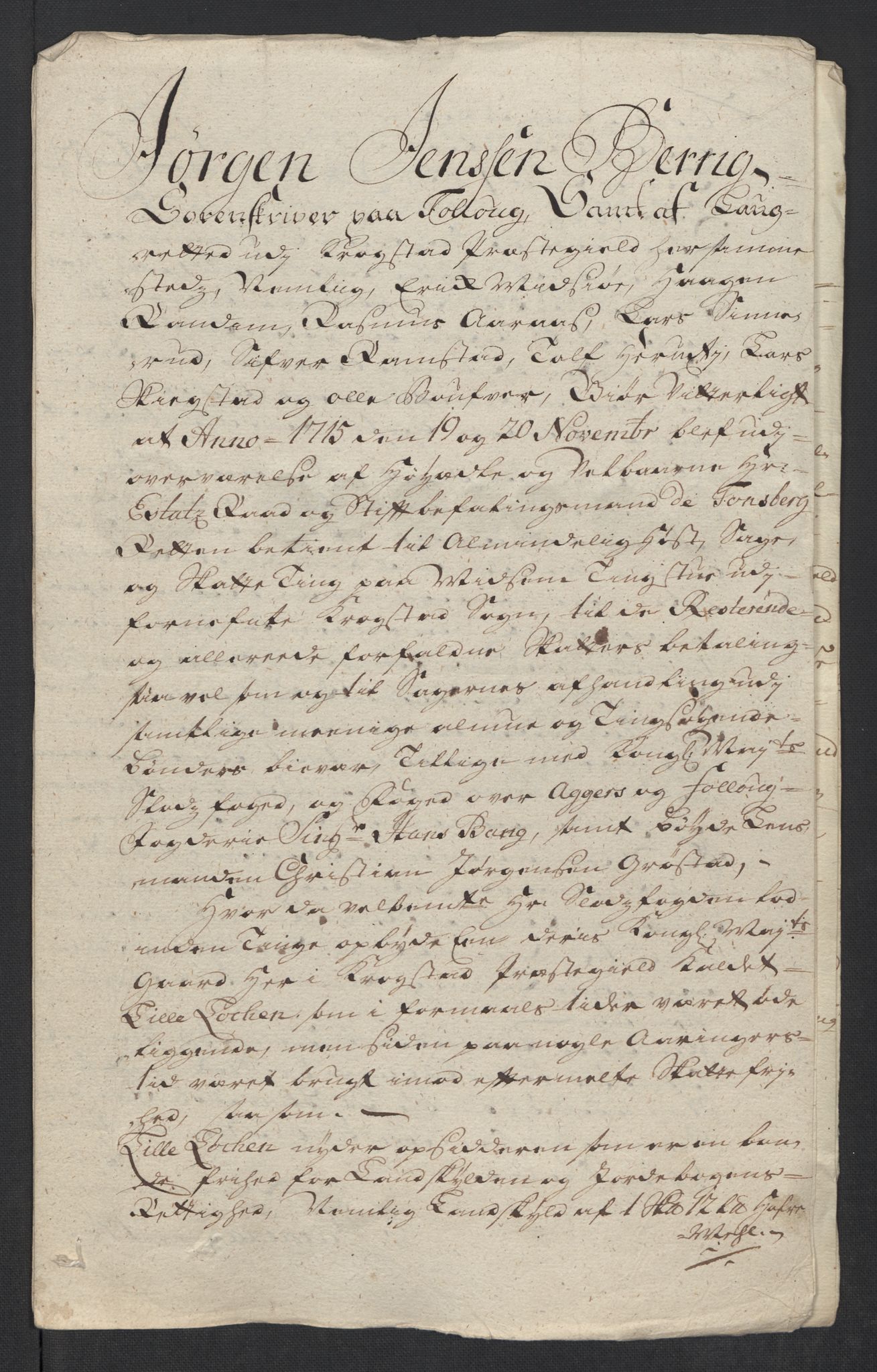 Rentekammeret inntil 1814, Reviderte regnskaper, Fogderegnskap, AV/RA-EA-4092/R10/L0453: Fogderegnskap Aker og Follo, 1715, p. 264