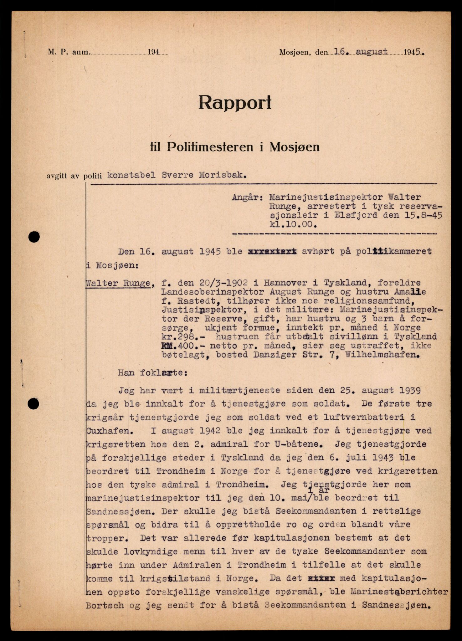 Forsvarets Overkommando. 2 kontor. Arkiv 11.4. Spredte tyske arkivsaker, AV/RA-RAFA-7031/D/Dar/Darc/L0009: FO.II, 1945-1948, p. 1536