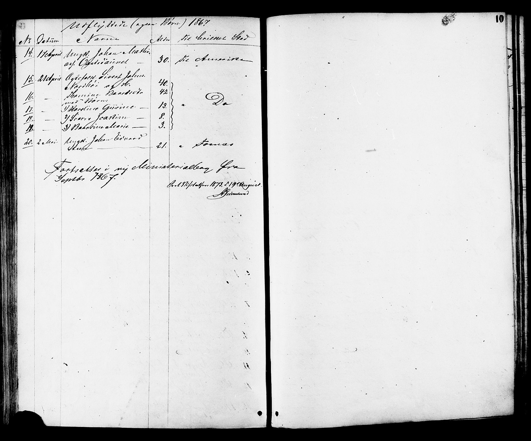 Ministerialprotokoller, klokkerbøker og fødselsregistre - Nord-Trøndelag, AV/SAT-A-1458/764/L0553: Parish register (official) no. 764A08, 1858-1880, p. 10