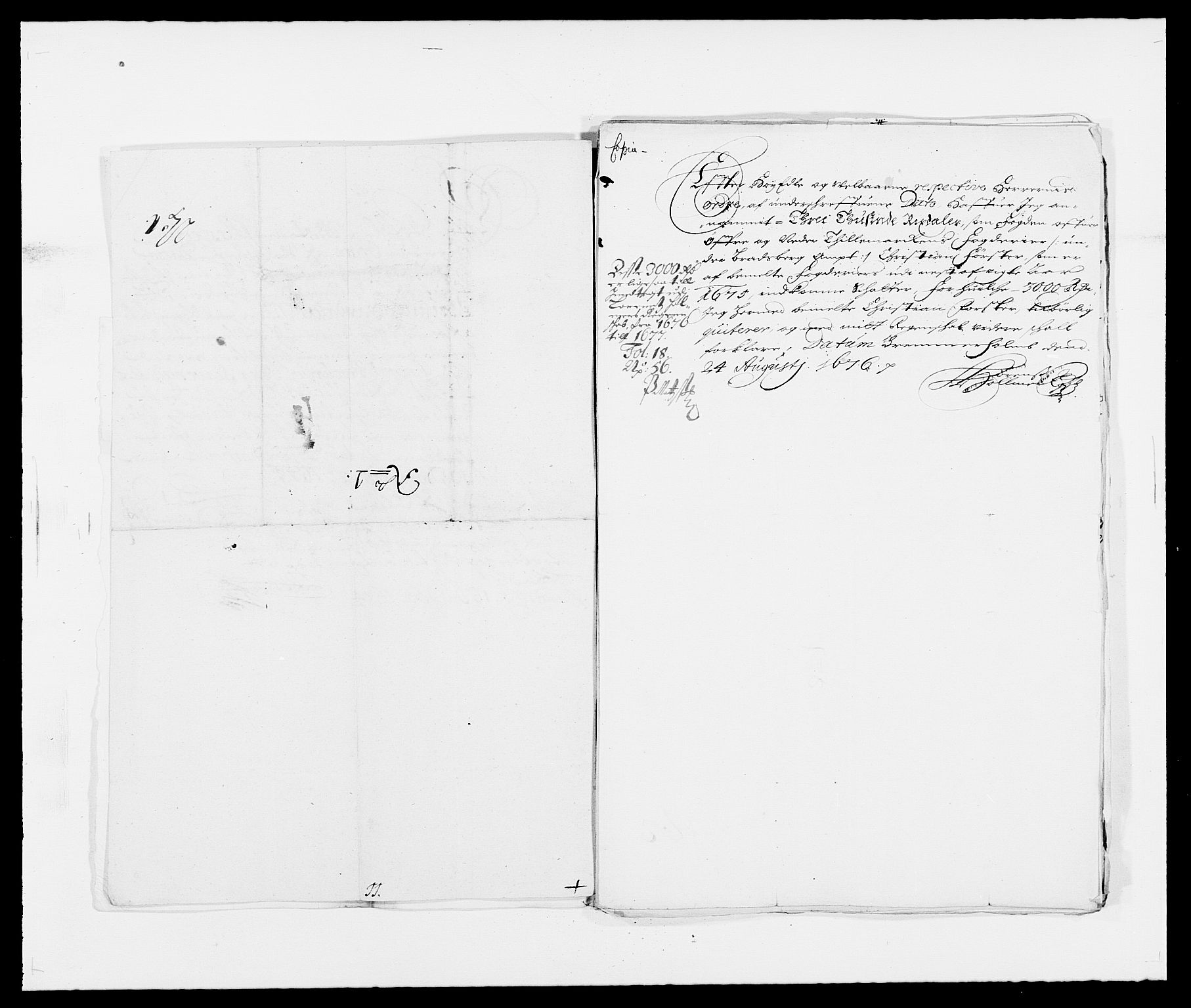 Rentekammeret inntil 1814, Reviderte regnskaper, Fogderegnskap, RA/EA-4092/R35/L2064: Fogderegnskap Øvre og Nedre Telemark, 1675, p. 199