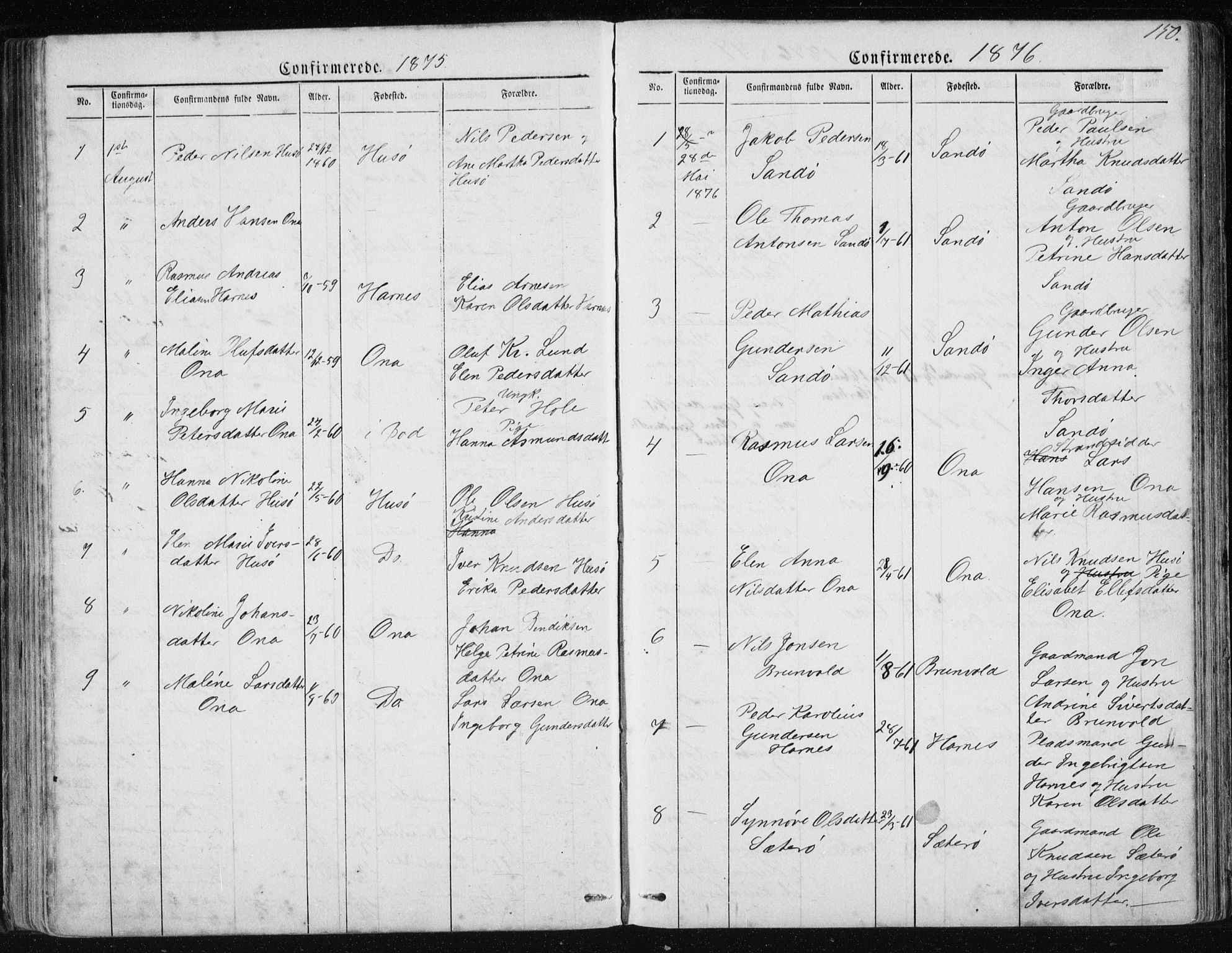 Ministerialprotokoller, klokkerbøker og fødselsregistre - Møre og Romsdal, AV/SAT-A-1454/561/L0732: Parish register (copy) no. 561C02, 1867-1900, p. 150