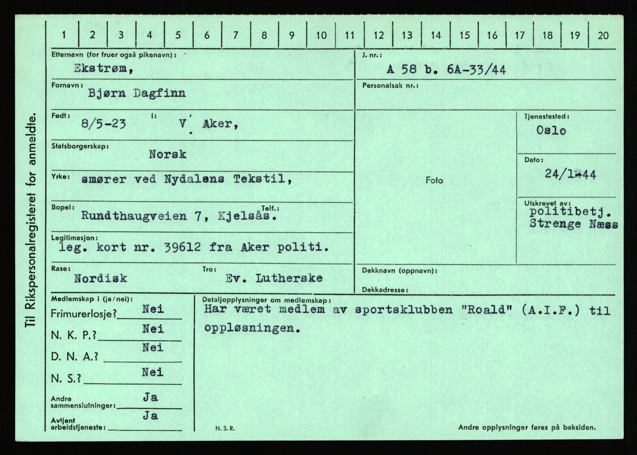Statspolitiet - Hovedkontoret / Osloavdelingen, AV/RA-S-1329/C/Ca/L0004: Eid - funn av gjenstander	, 1943-1945, p. 484