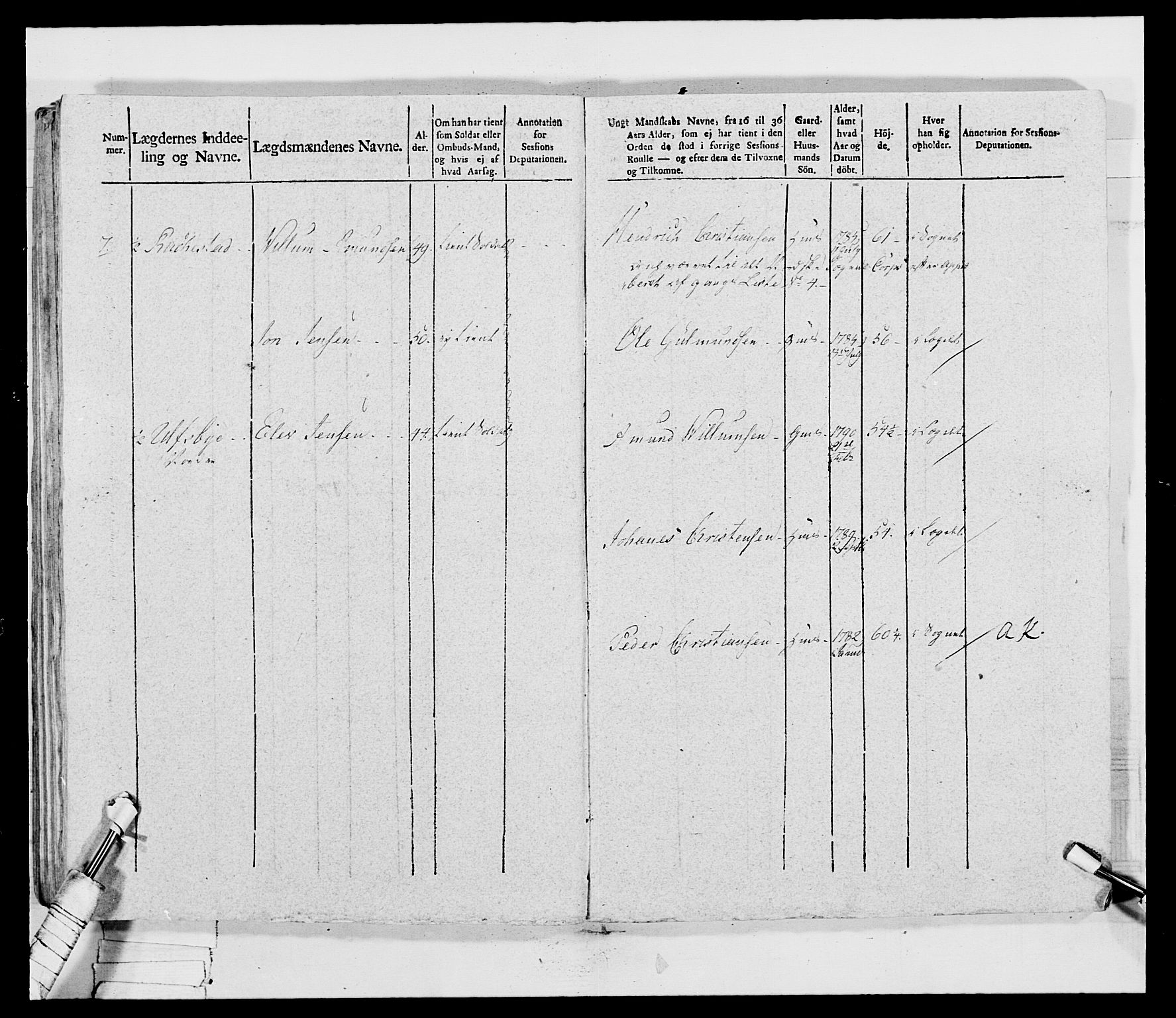 Generalitets- og kommissariatskollegiet, Det kongelige norske kommissariatskollegium, AV/RA-EA-5420/E/Eh/L0032b: Nordafjelske gevorbne infanteriregiment, 1806, p. 189