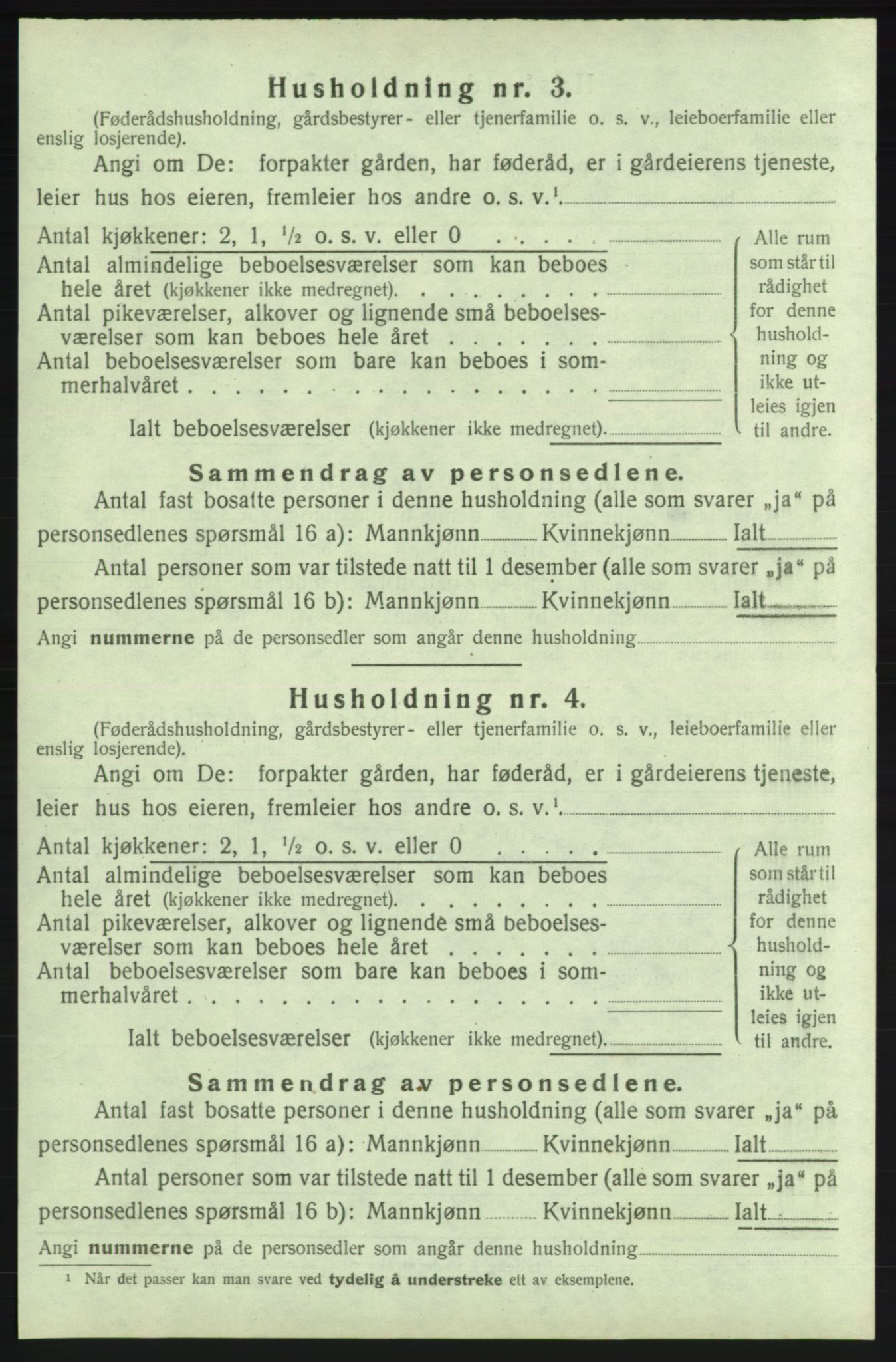 SAB, 1920 census for Kvinnherad, 1920, p. 2842