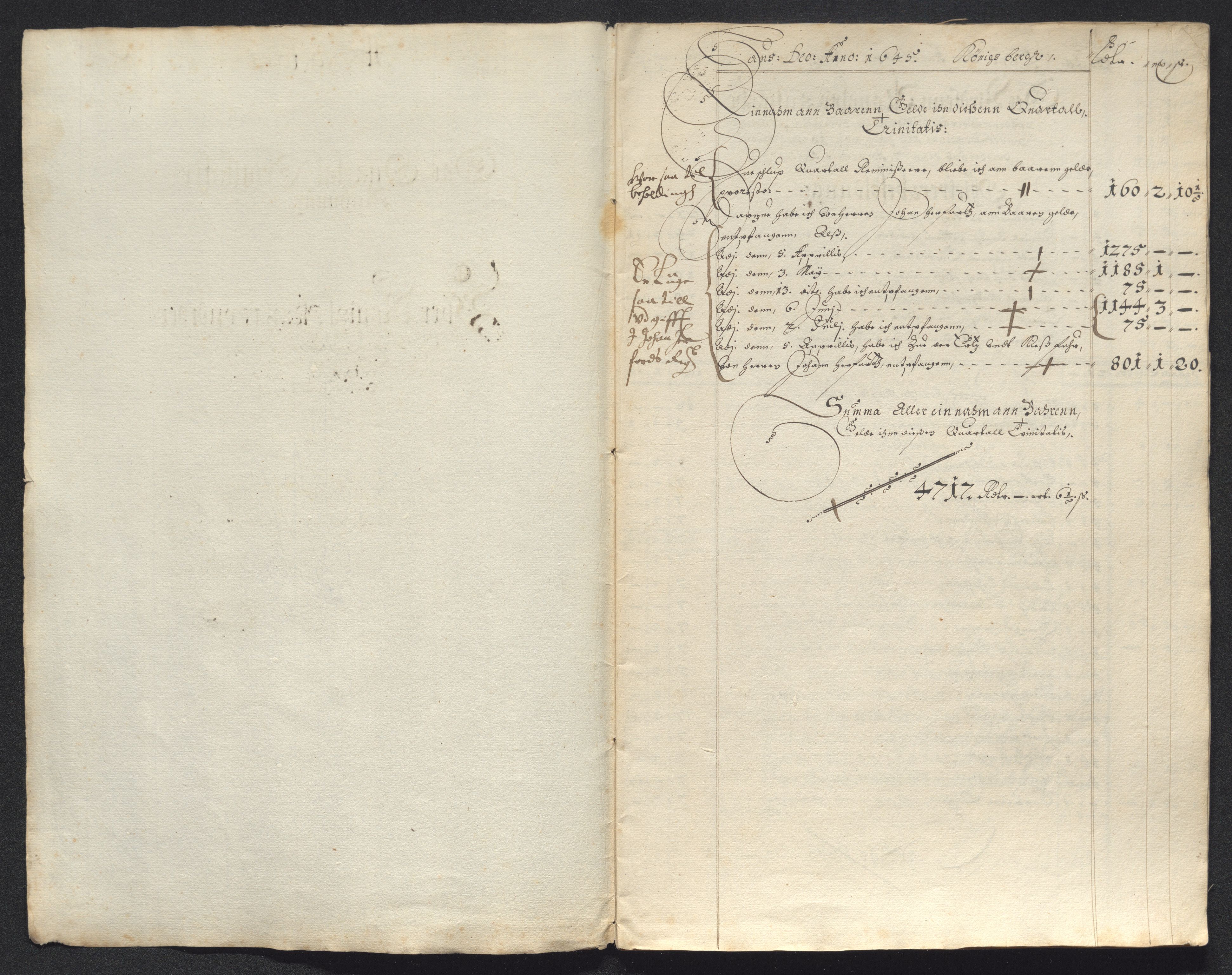 Kongsberg Sølvverk 1623-1816, AV/SAKO-EA-3135/001/D/Dc/Dcd/L0021: Utgiftsregnskap for gruver m.m. , 1645-1646, p. 35