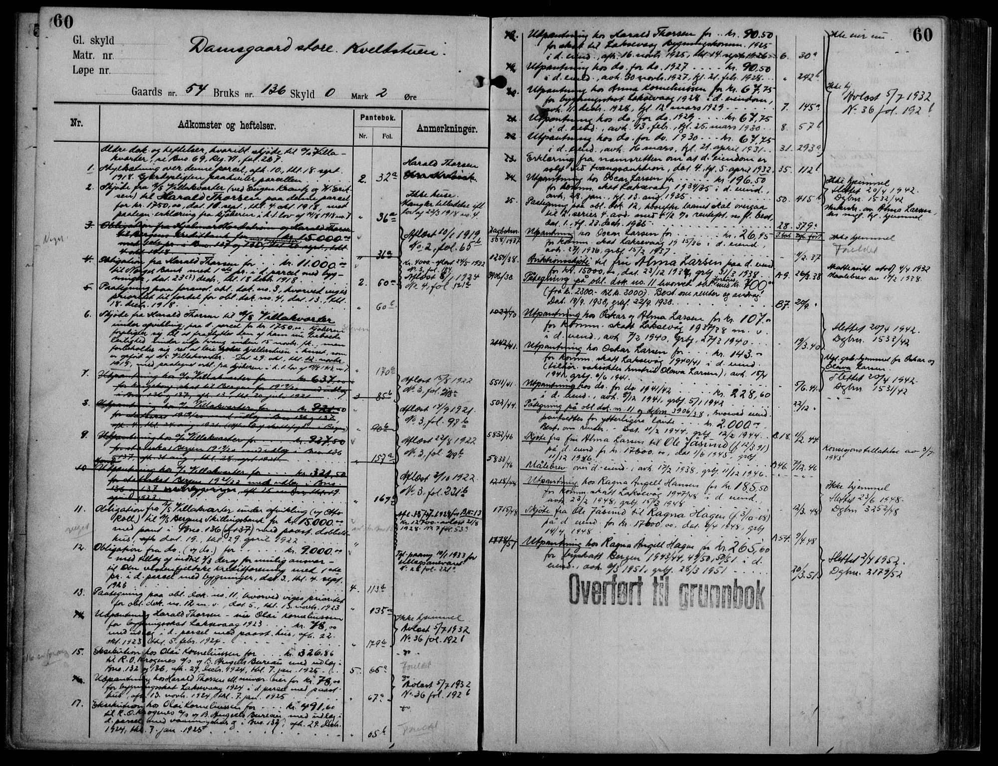 Midhordland sorenskriveri, AV/SAB-A-3001/1/G/Ga/Gab/L0115: Mortgage register no. II.A.b.115, p. 60