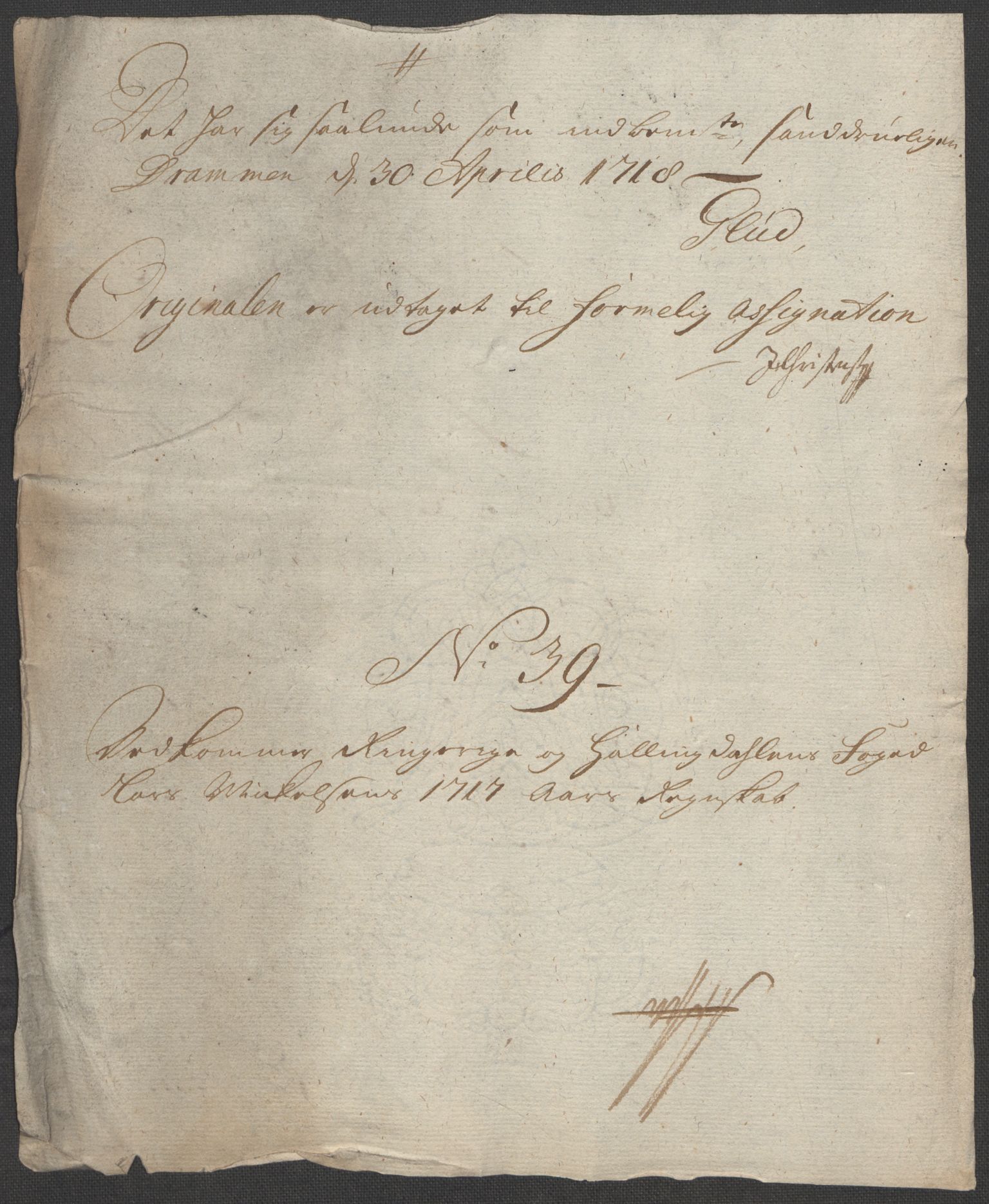 Rentekammeret inntil 1814, Reviderte regnskaper, Fogderegnskap, RA/EA-4092/R23/L1475: Fogderegnskap Ringerike og Hallingdal, 1717, p. 349