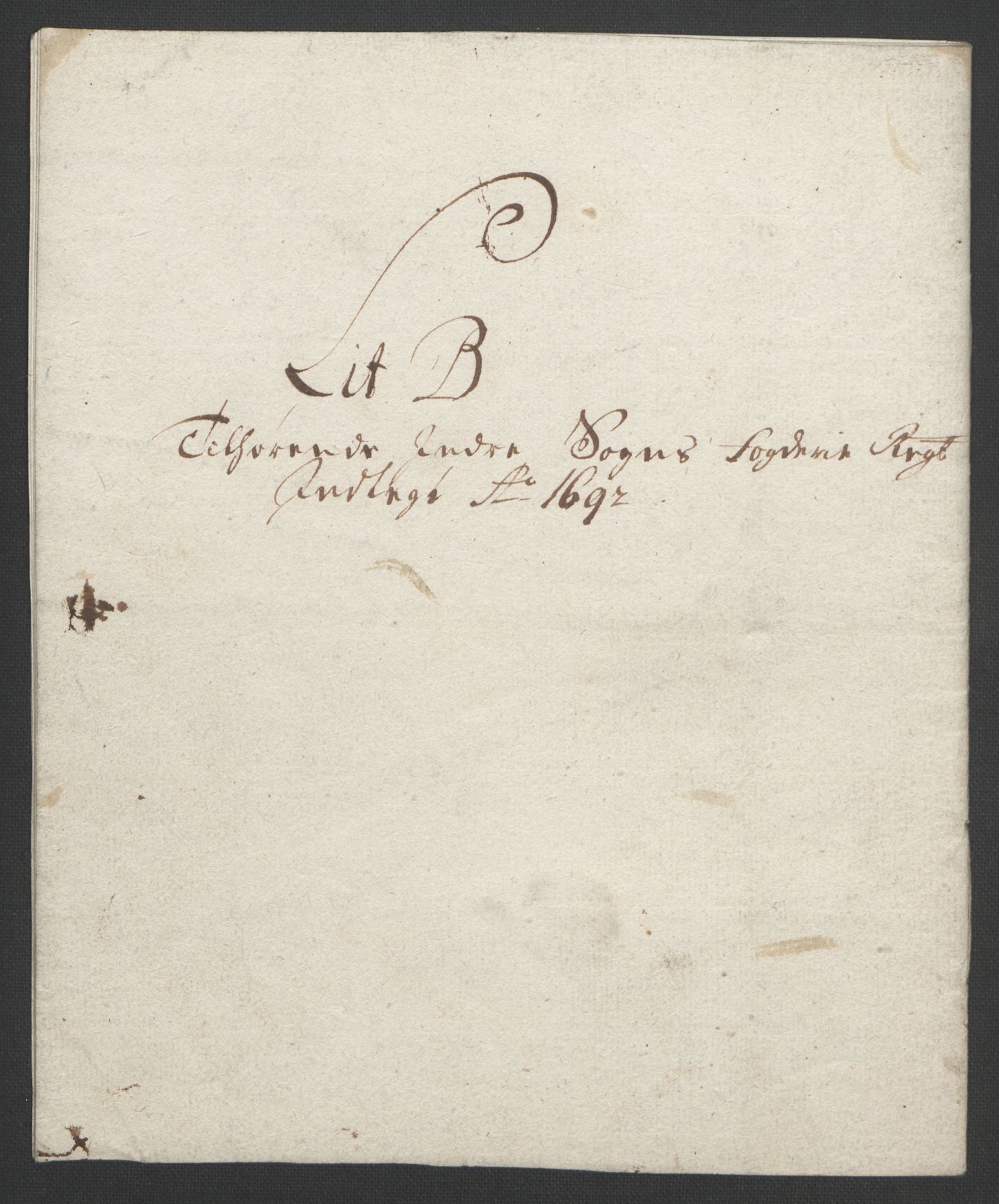 Rentekammeret inntil 1814, Reviderte regnskaper, Fogderegnskap, AV/RA-EA-4092/R52/L3306: Fogderegnskap Sogn, 1691-1692, p. 146