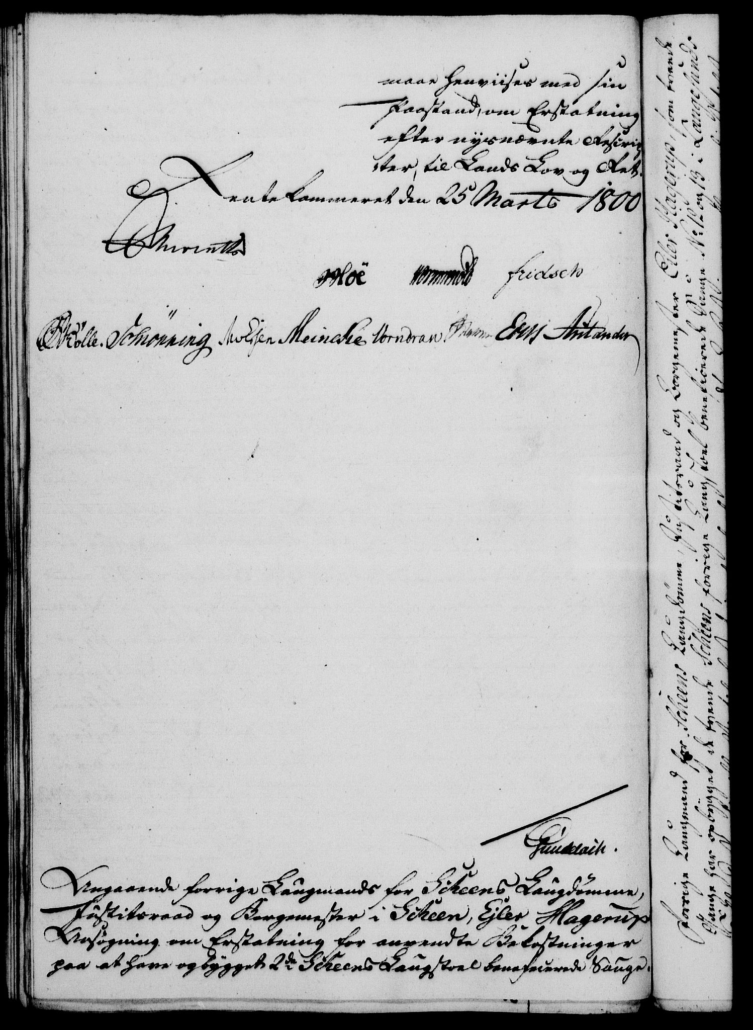 Rentekammeret, Kammerkanselliet, AV/RA-EA-3111/G/Gf/Gfa/L0082: Norsk relasjons- og resolusjonsprotokoll (merket RK 52.82), 1800, p. 208
