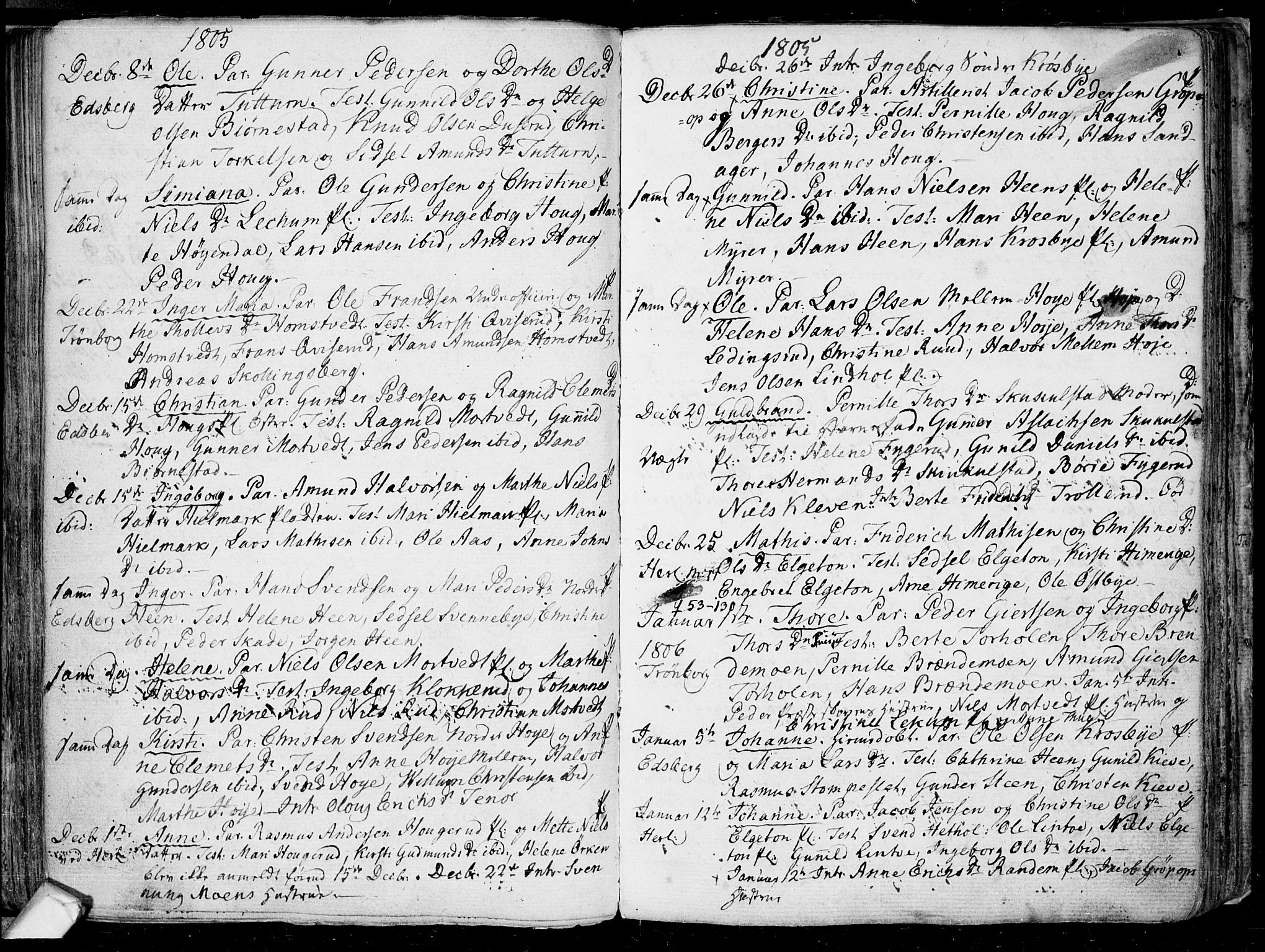 Eidsberg prestekontor Kirkebøker, SAO/A-10905/F/Fa/L0005: Parish register (official) no. I 5, 1786-1807, p. 88