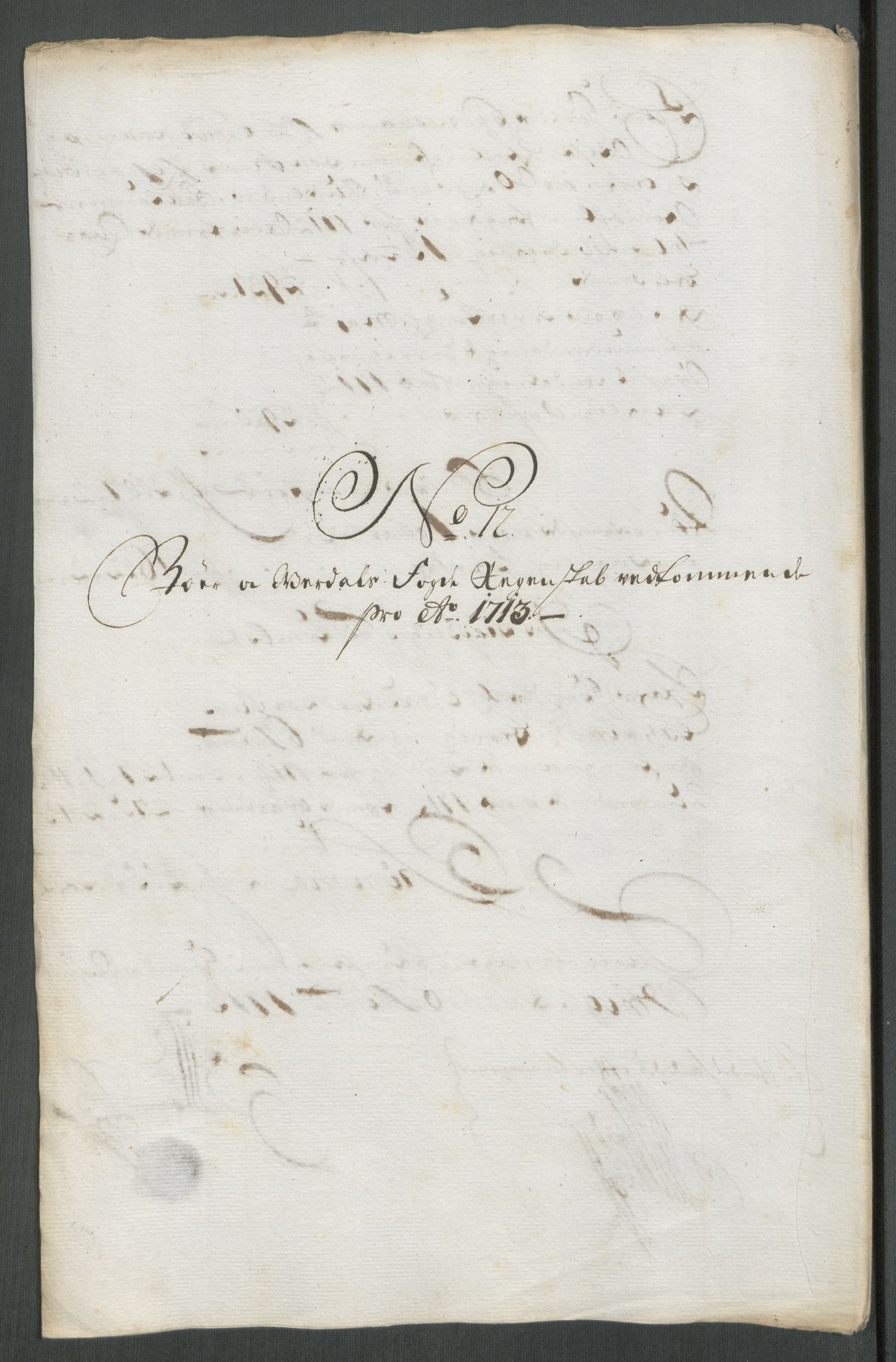 Rentekammeret inntil 1814, Reviderte regnskaper, Fogderegnskap, RA/EA-4092/R62/L4203: Fogderegnskap Stjørdal og Verdal, 1713, p. 178