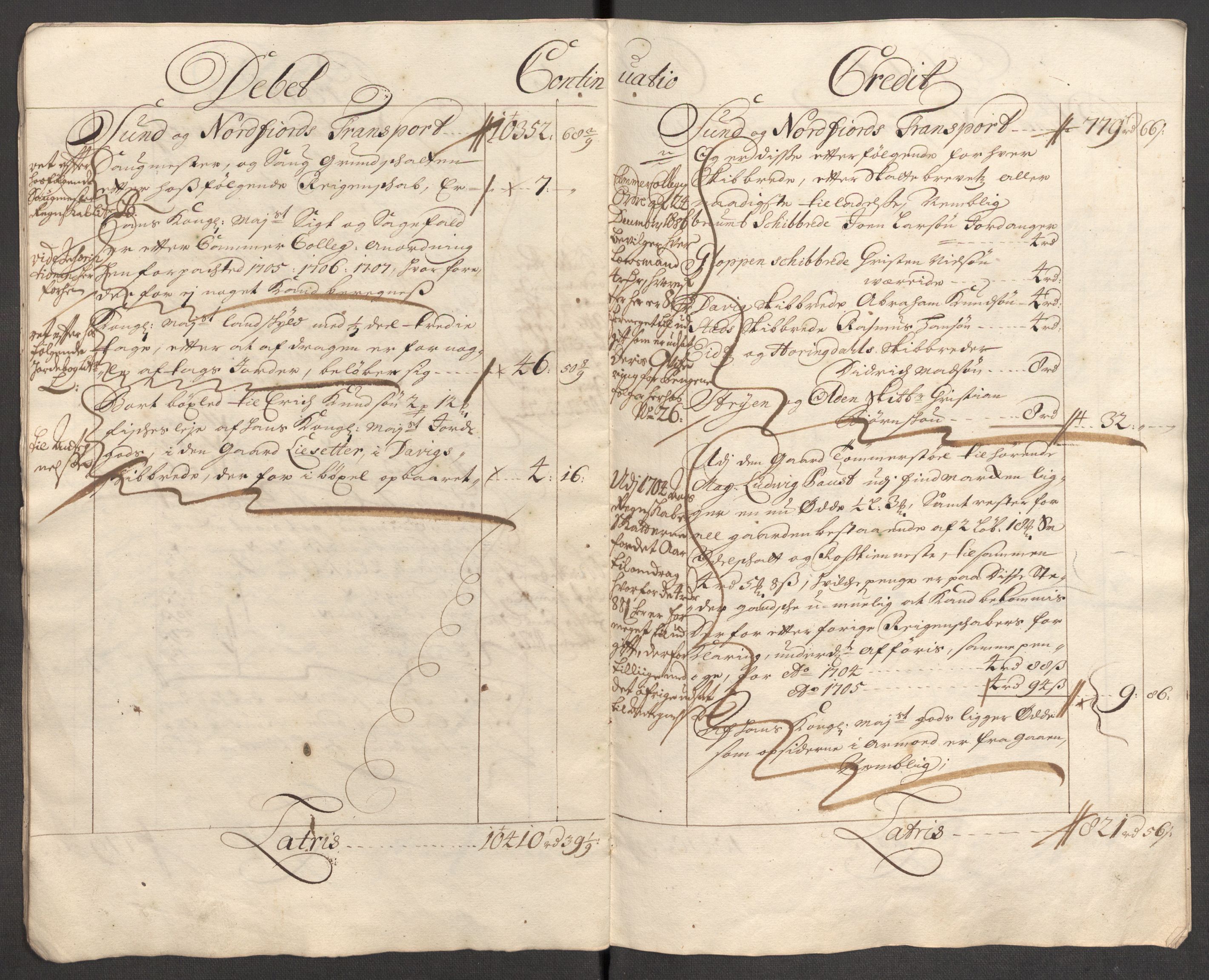 Rentekammeret inntil 1814, Reviderte regnskaper, Fogderegnskap, AV/RA-EA-4092/R53/L3429: Fogderegnskap Sunn- og Nordfjord, 1705, p. 13