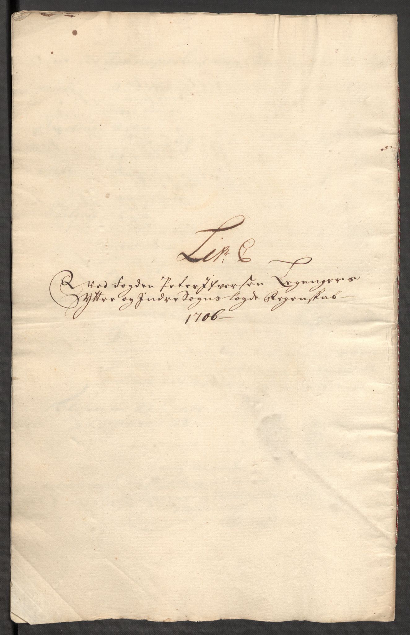 Rentekammeret inntil 1814, Reviderte regnskaper, Fogderegnskap, RA/EA-4092/R52/L3314: Fogderegnskap Sogn, 1705-1707, p. 329