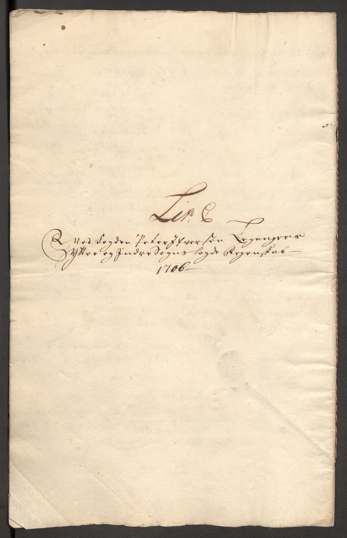 Rentekammeret inntil 1814, Reviderte regnskaper, Fogderegnskap, AV/RA-EA-4092/R52/L3314: Fogderegnskap Sogn, 1705-1707, p. 329