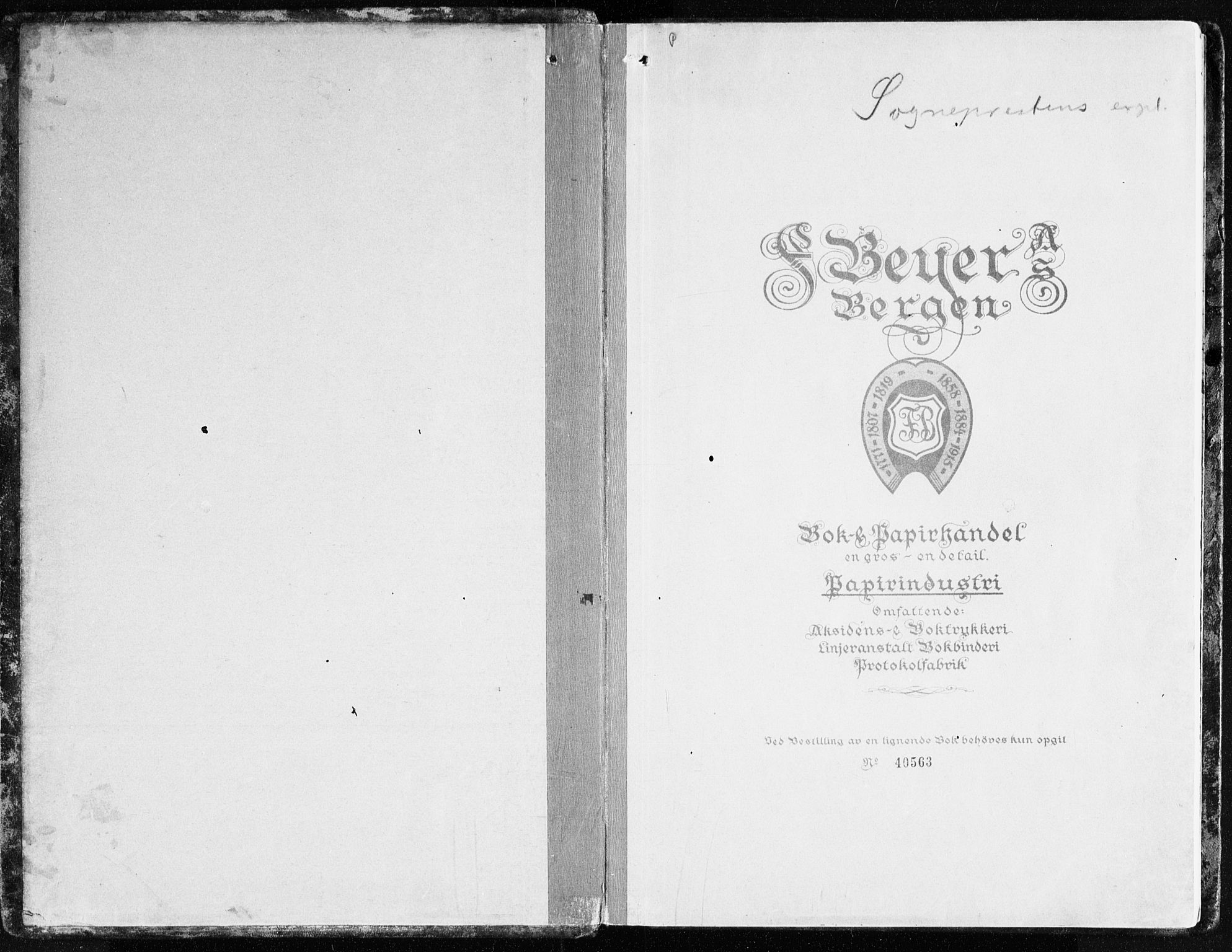 Korskirken sokneprestembete, SAB/A-76101/H/Haa/L0039: Parish register (official) no. D 6, 1919-1938