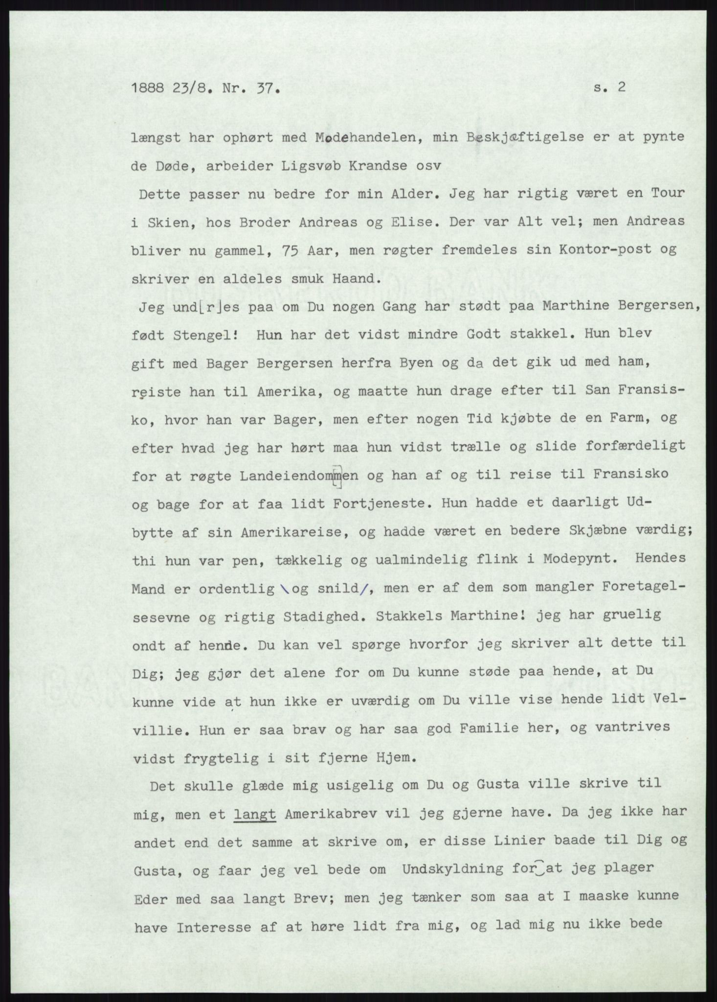 Samlinger til kildeutgivelse, Amerikabrevene, AV/RA-EA-4057/F/L0008: Innlån fra Hedmark: Gamkind - Semmingsen, 1838-1914, p. 339