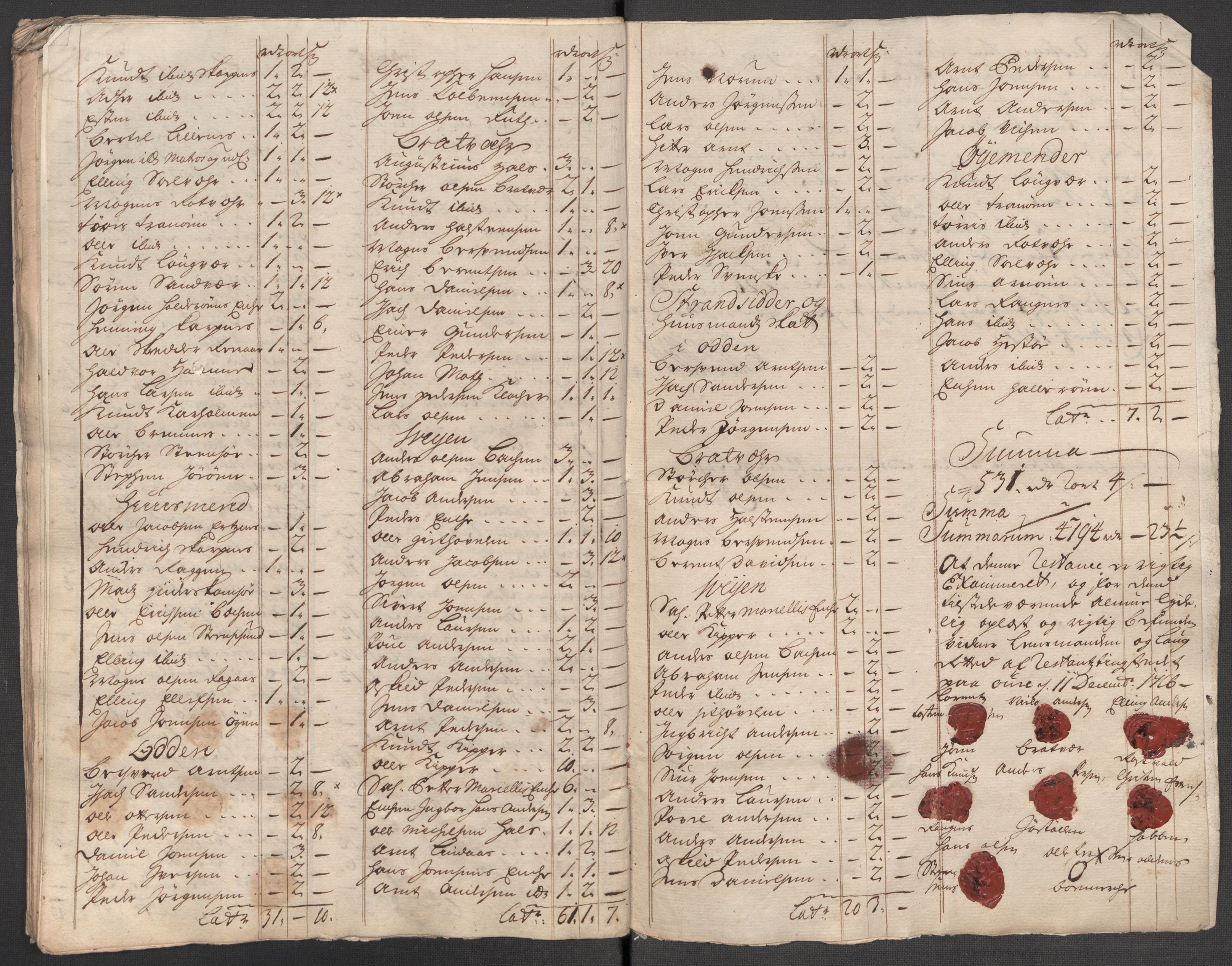 Rentekammeret inntil 1814, Reviderte regnskaper, Fogderegnskap, AV/RA-EA-4092/R56/L3749: Fogderegnskap Nordmøre, 1716, p. 254