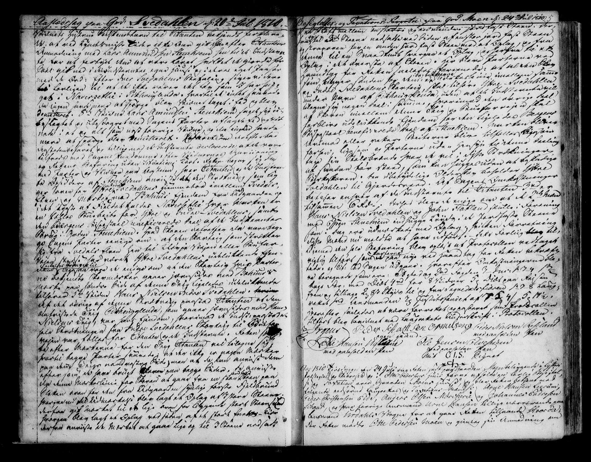 Indre Sogn tingrett, AV/SAB-A-3301/1/F/Fb/Fba/L0002: Sivile og offentlege saker, A 2, 1810-1814, p. 24b-25a