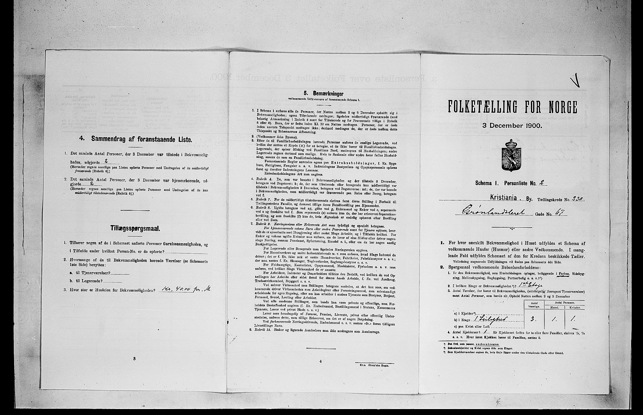 SAO, 1900 census for Kristiania, 1900, p. 30505