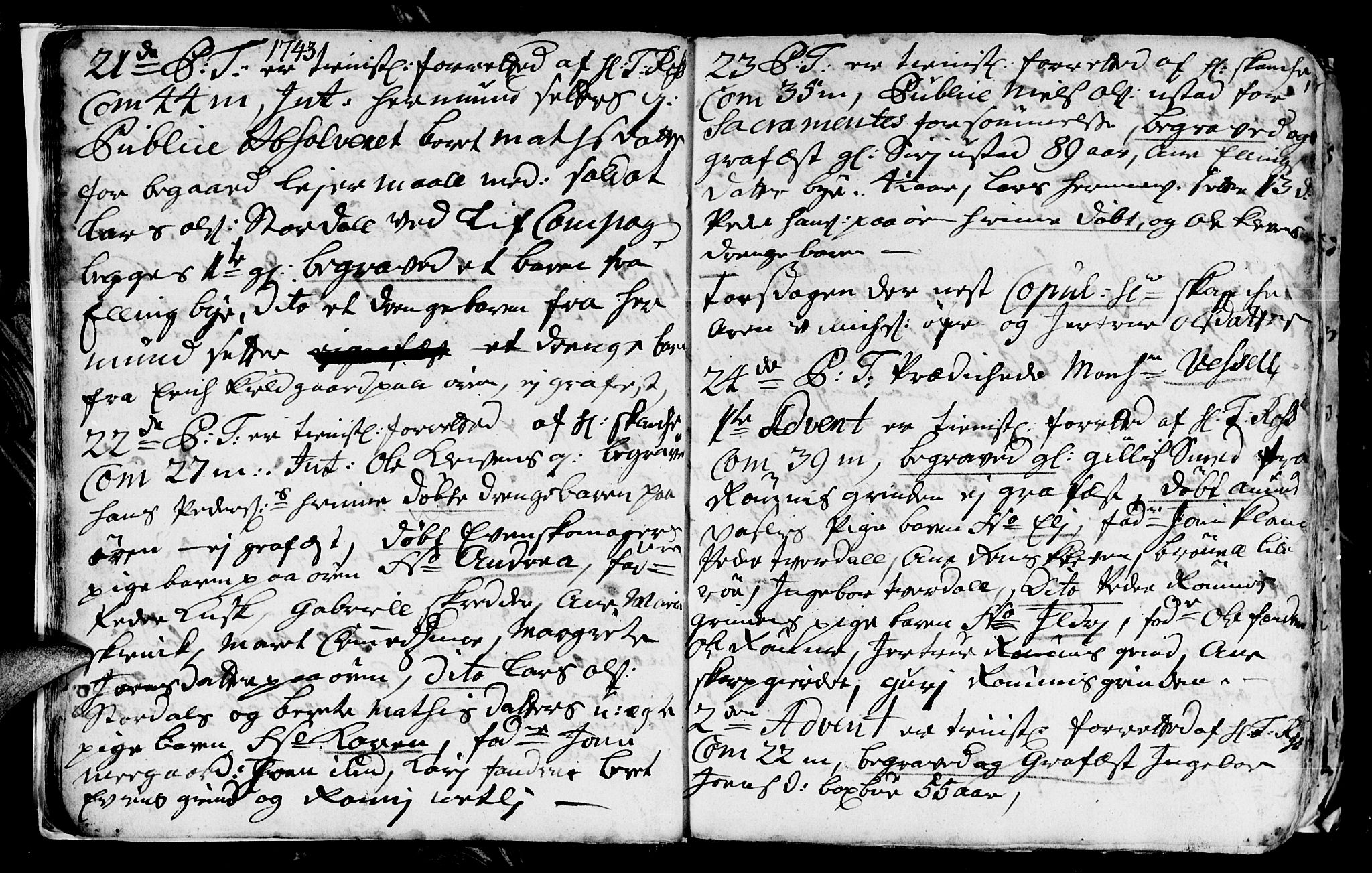 Ministerialprotokoller, klokkerbøker og fødselsregistre - Sør-Trøndelag, AV/SAT-A-1456/668/L0813: Parish register (copy) no. 668C02, 1743-1765