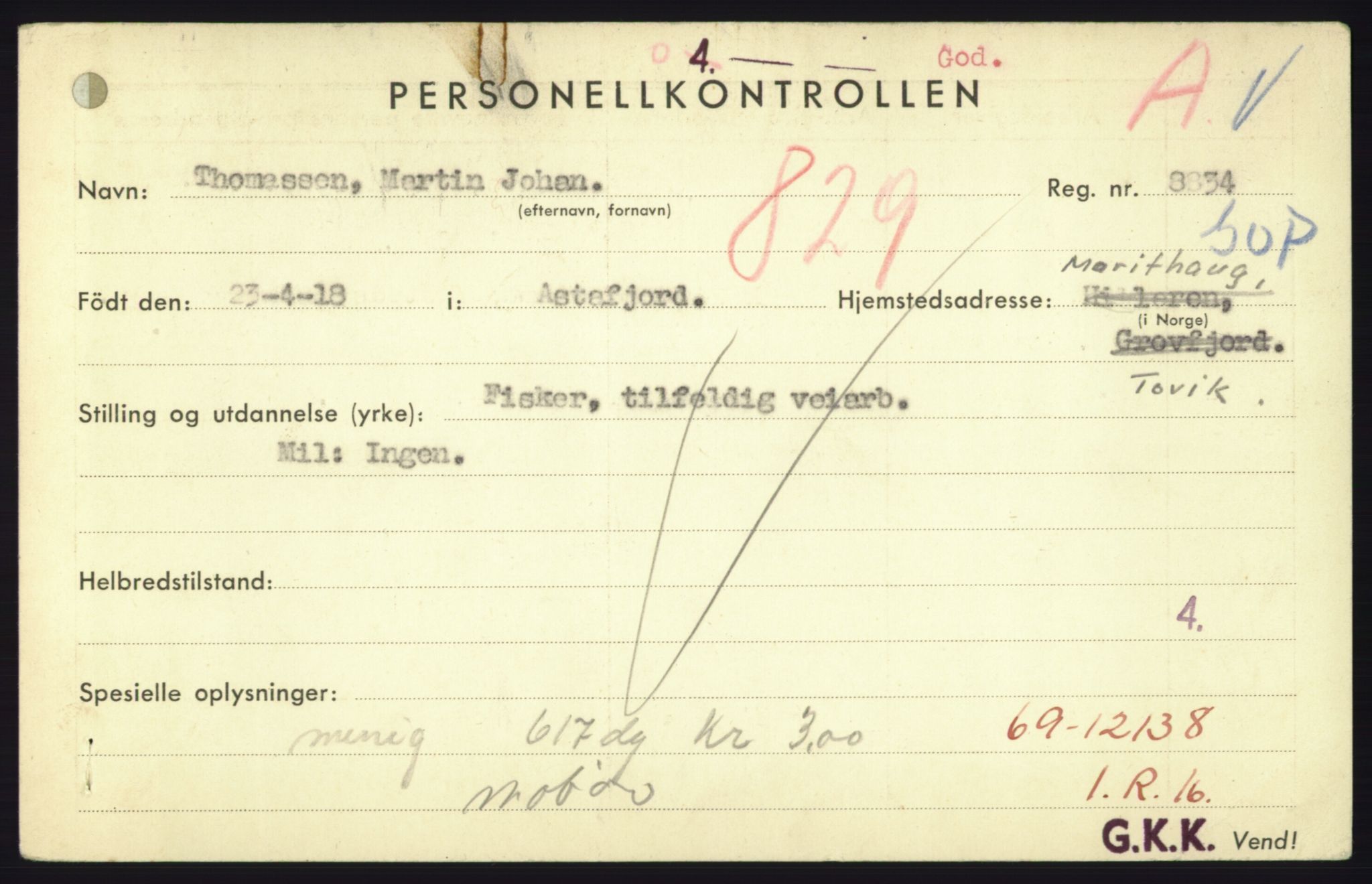Forsvaret, Troms infanteriregiment nr. 16, AV/RA-RAFA-3146/P/Pa/L0023: Rulleblad for regimentets menige mannskaper, årsklasse 1939, 1939, p. 1297