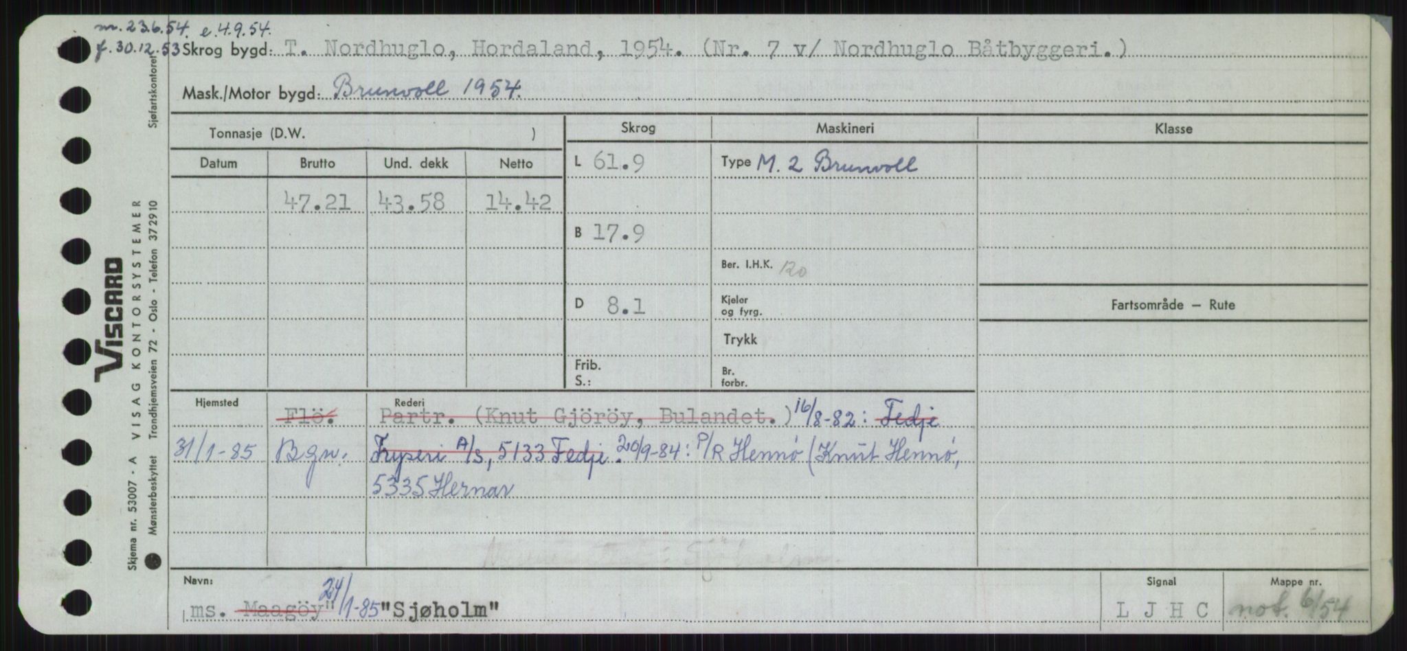 Sjøfartsdirektoratet med forløpere, Skipsmålingen, AV/RA-S-1627/H/Ha/L0005/0001: Fartøy, S-Sven / Fartøy, S-Skji, p. 551