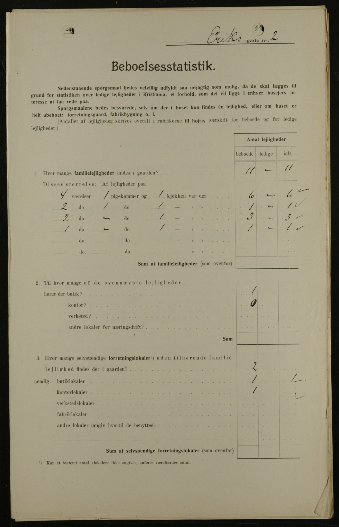 OBA, Municipal Census 1908 for Kristiania, 1908, p. 17972