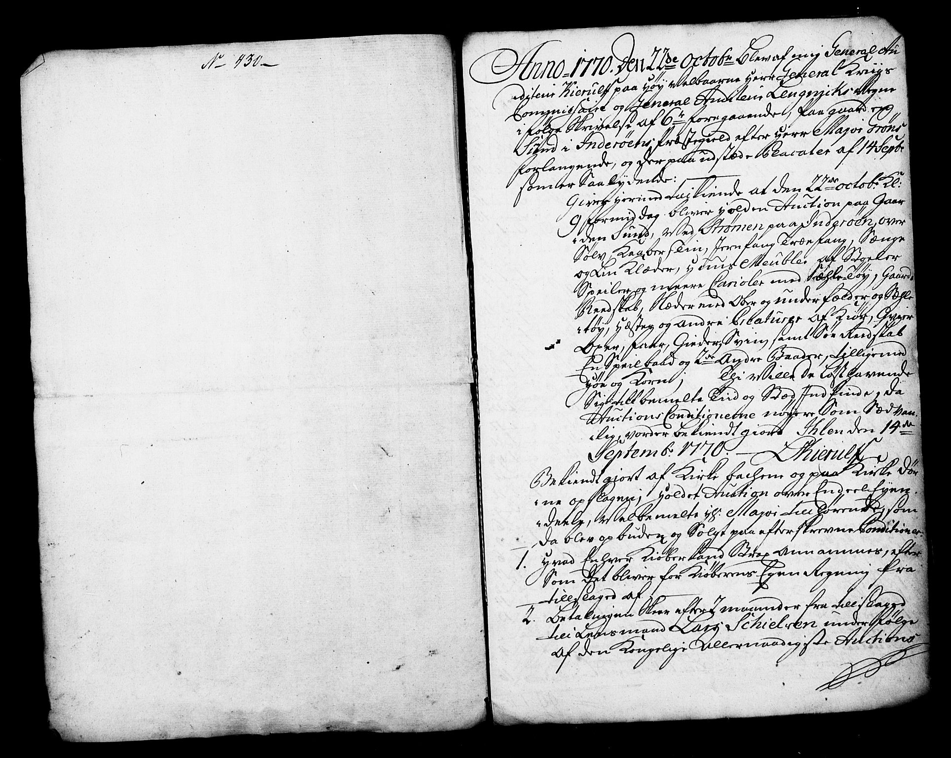 Forsvaret, Generalauditøren, AV/RA-RAFA-1772/F/Fj/Fja/L0012: --, 1748-1816, p. 161
