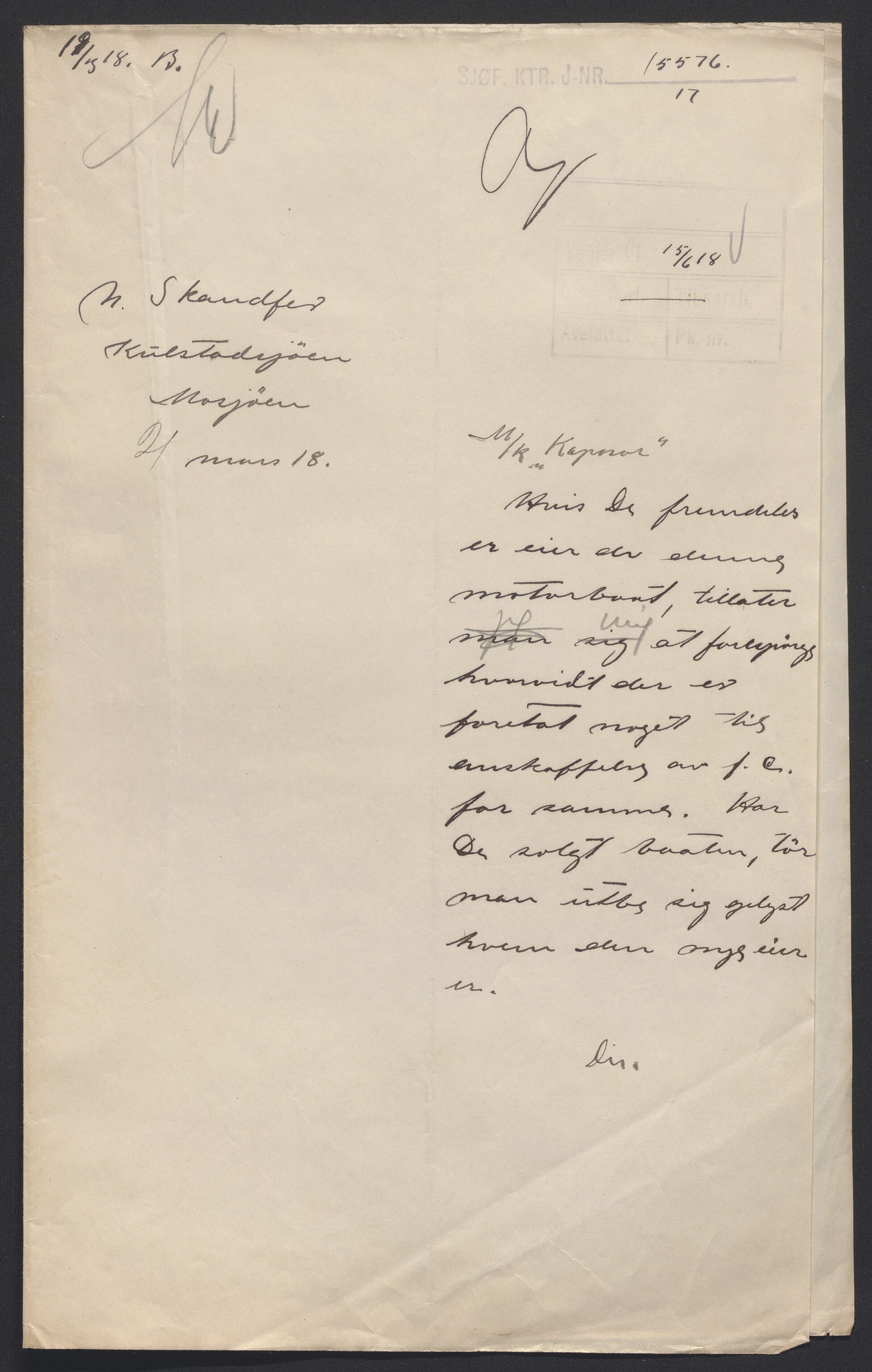Sjøfartsdirektoratet med forløpere, skipsmapper slettede skip, AV/RA-S-4998/F/Fa/L0588: --, 1866-1928, p. 43