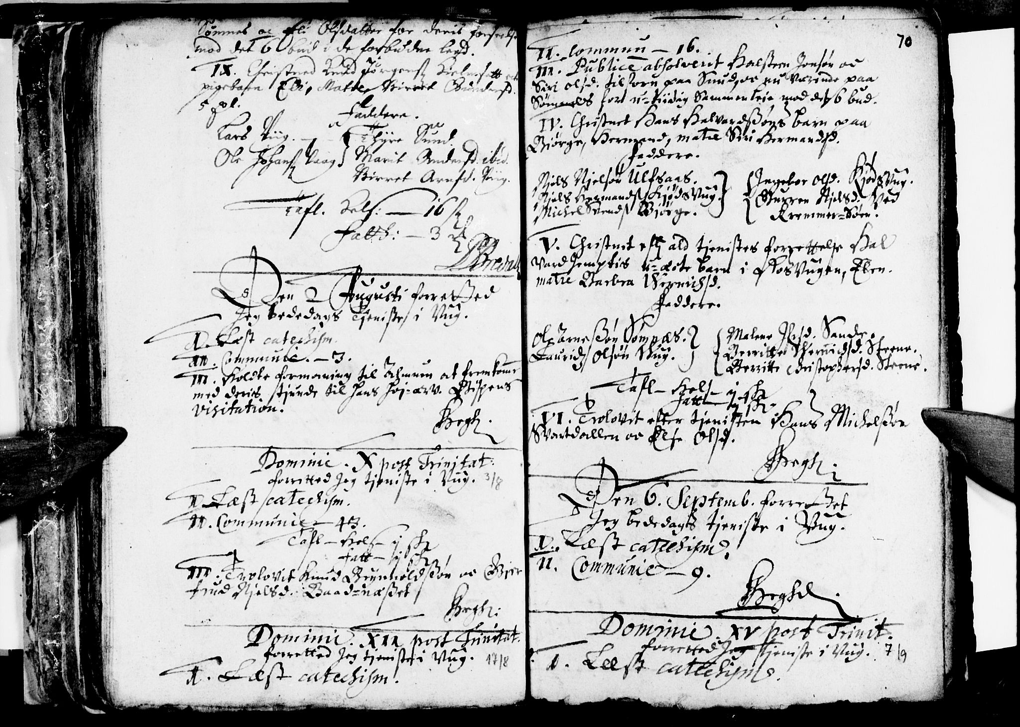 Ministerialprotokoller, klokkerbøker og fødselsregistre - Nordland, AV/SAT-A-1459/812/L0172: Parish register (official) no. 812A01, 1677-1718, p. 70