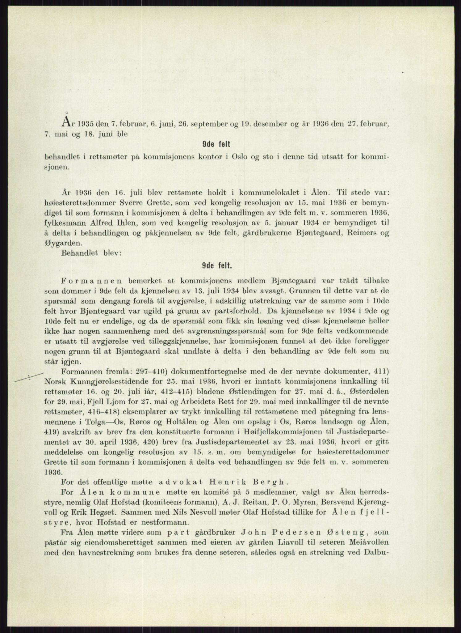 Høyfjellskommisjonen, AV/RA-S-1546/X/Xa/L0001: Nr. 1-33, 1909-1953, p. 4407