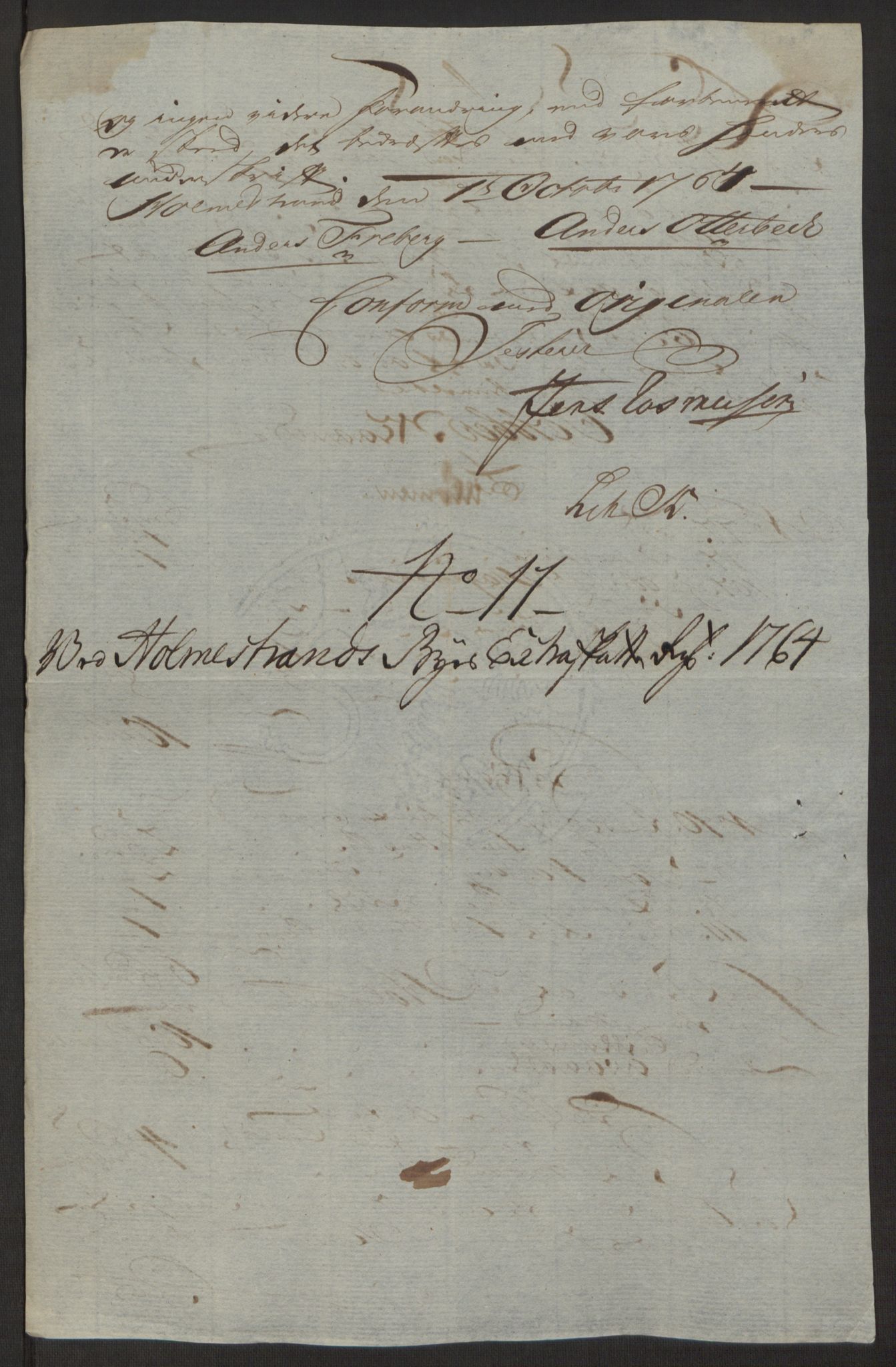 Rentekammeret inntil 1814, Reviderte regnskaper, Byregnskaper, AV/RA-EA-4066/R/Rh/L0163/0001: [H4] Kontribusjonsregnskap / Ekstraskatt, Holmestrand, 1762-1772, p. 170