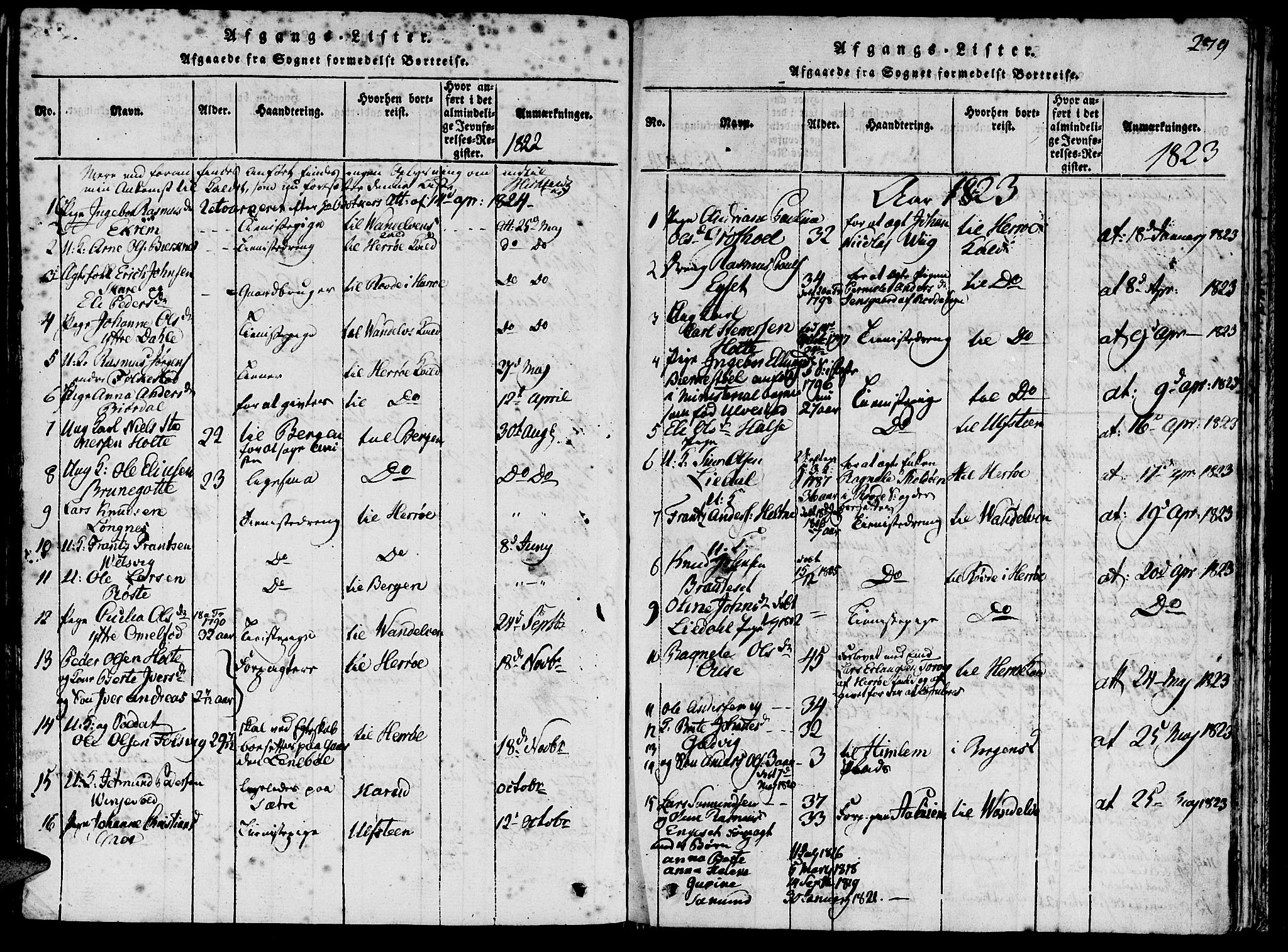 Ministerialprotokoller, klokkerbøker og fødselsregistre - Møre og Romsdal, AV/SAT-A-1454/511/L0138: Parish register (official) no. 511A05, 1817-1832, p. 279