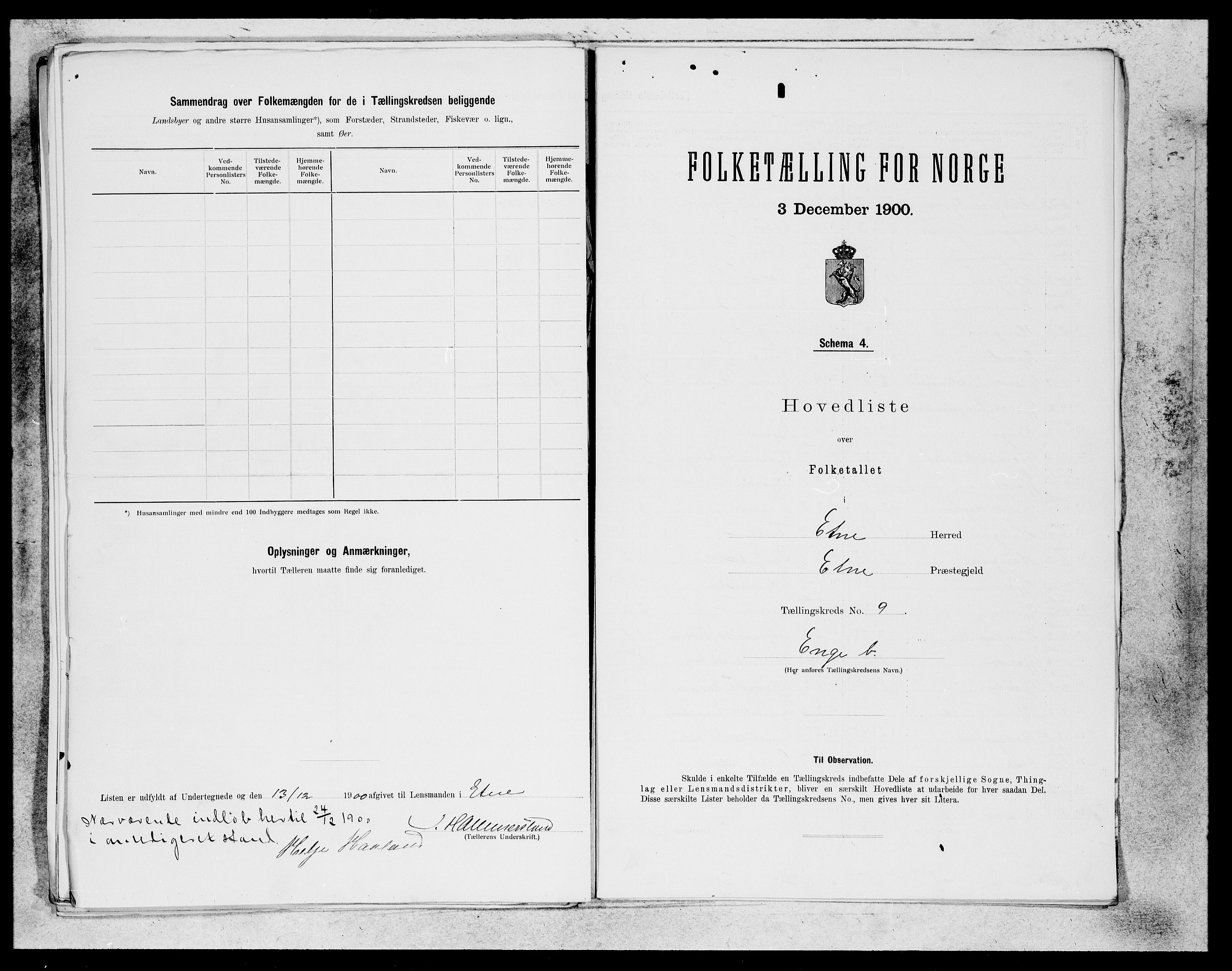 SAB, 1900 census for Etne, 1900, p. 31