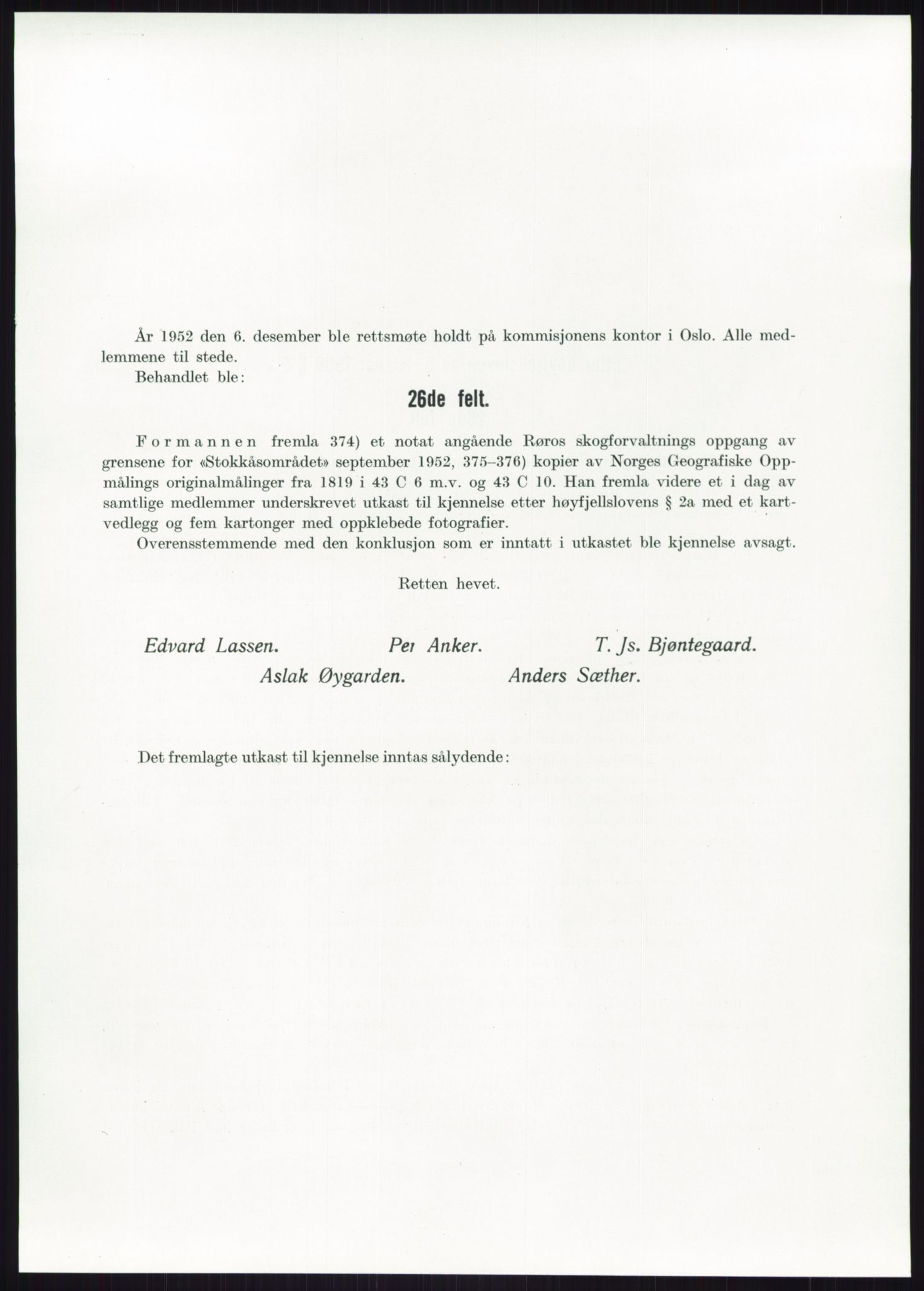 Høyfjellskommisjonen, RA/S-1546/X/Xa/L0001: Nr. 1-33, 1909-1953, p. 6988