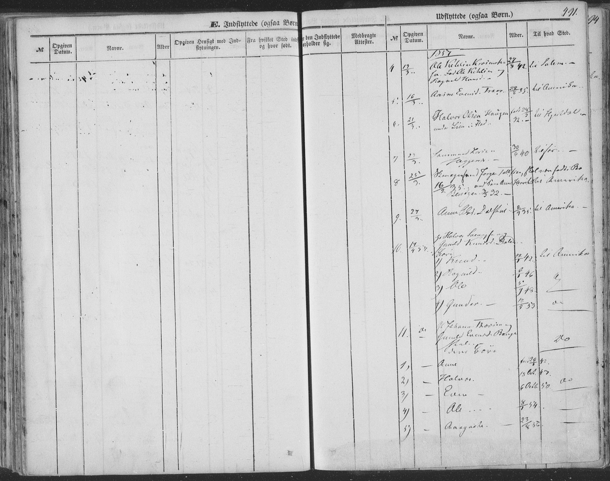 Seljord kirkebøker, SAKO/A-20/F/Fa/L012b: Parish register (official) no. I 12B, 1850-1865, p. 491