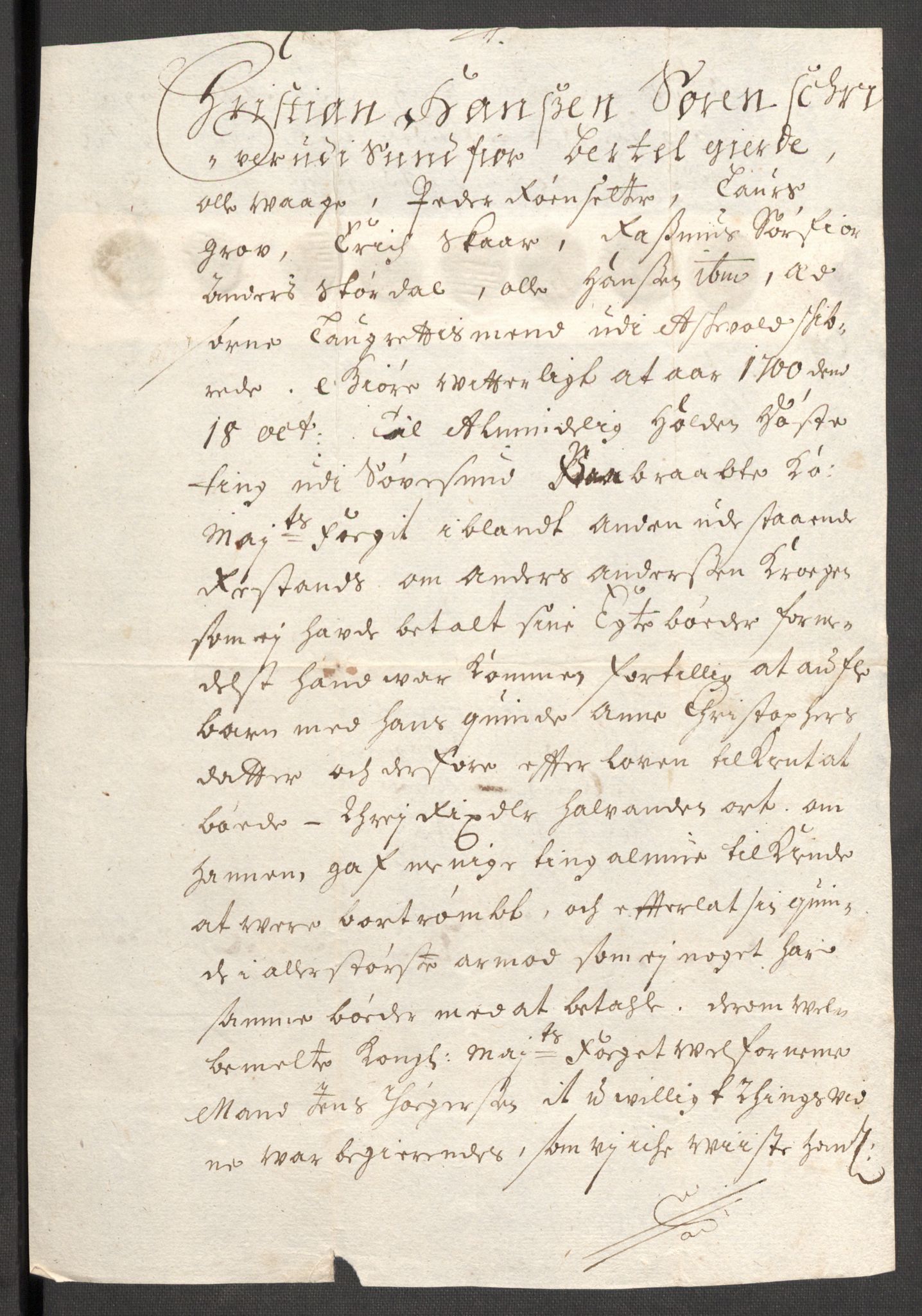 Rentekammeret inntil 1814, Reviderte regnskaper, Fogderegnskap, AV/RA-EA-4092/R53/L3425: Fogderegnskap Sunn- og Nordfjord, 1700-1701, p. 125