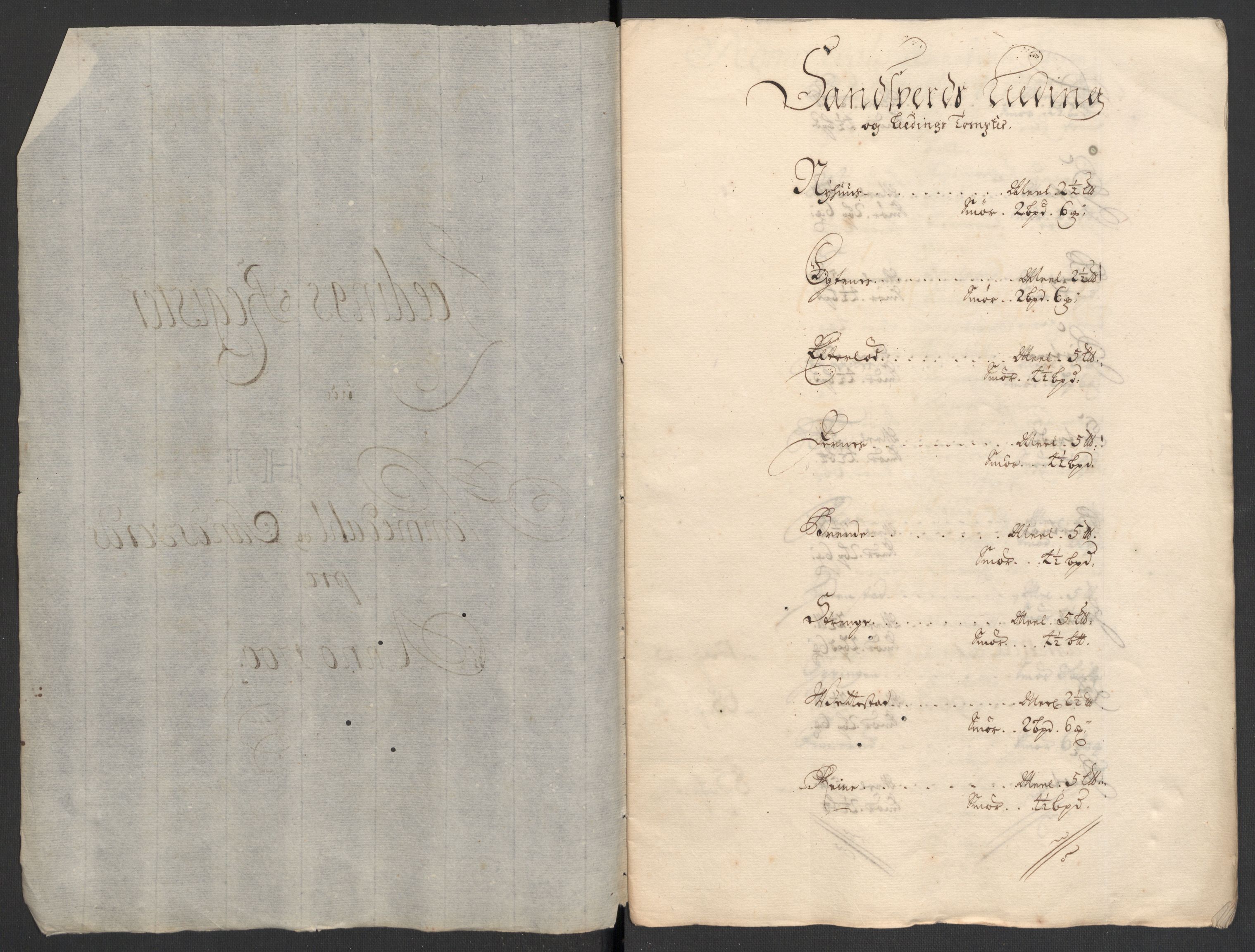 Rentekammeret inntil 1814, Reviderte regnskaper, Fogderegnskap, RA/EA-4092/R24/L1578: Fogderegnskap Numedal og Sandsvær, 1698-1700, p. 9