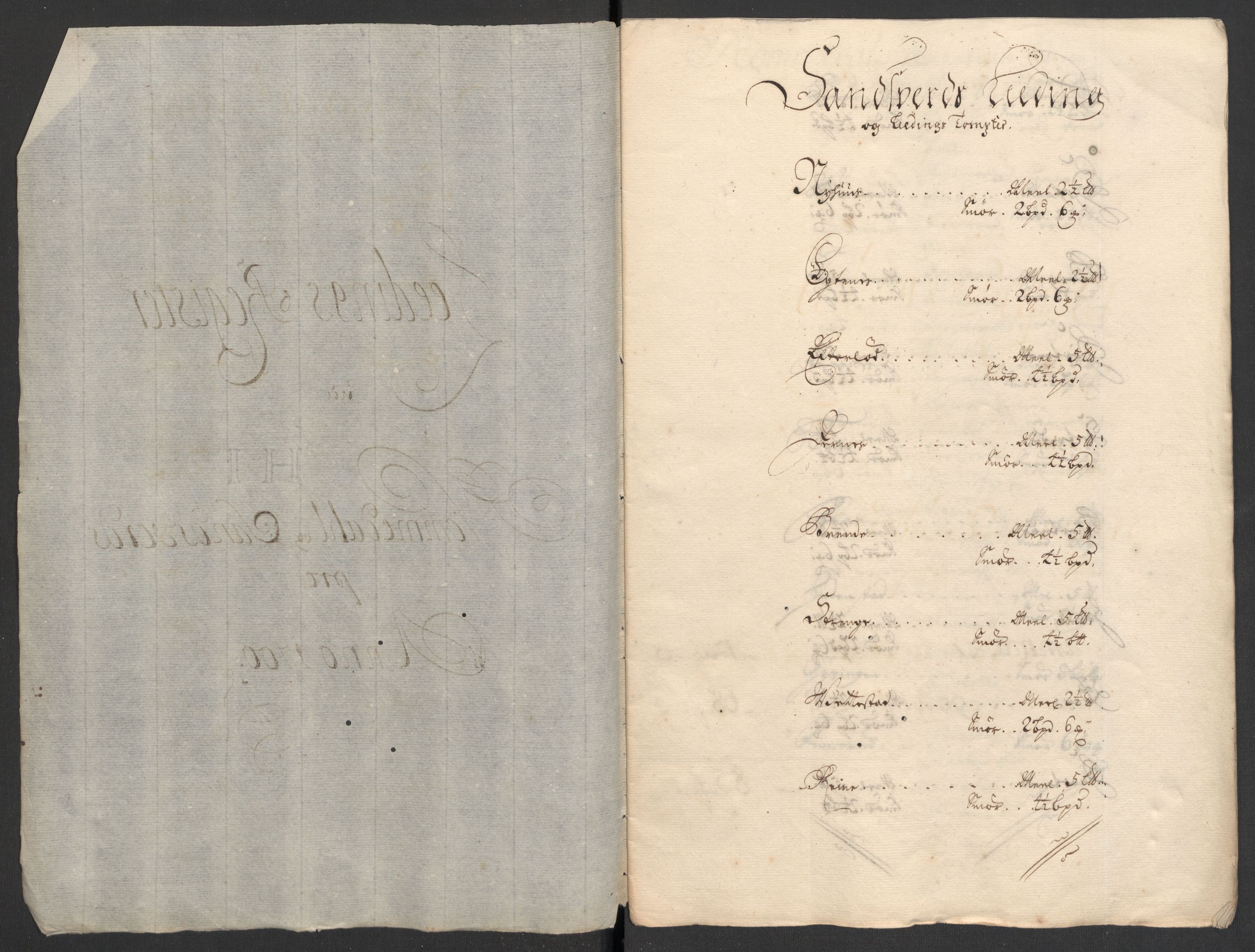 Rentekammeret inntil 1814, Reviderte regnskaper, Fogderegnskap, AV/RA-EA-4092/R24/L1578: Fogderegnskap Numedal og Sandsvær, 1698-1700, p. 9