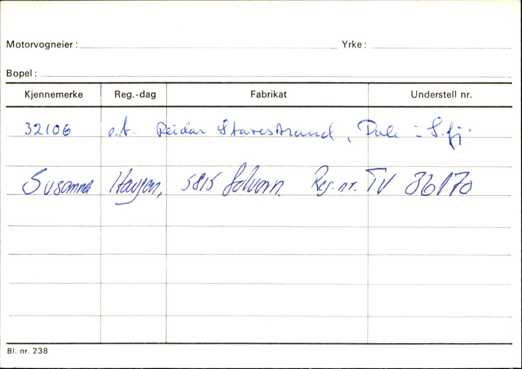 Statens vegvesen, Sogn og Fjordane vegkontor, AV/SAB-A-5301/4/F/L0132: Eigarregister Askvoll A-Å. Balestrand A-Å, 1945-1975, p. 2411