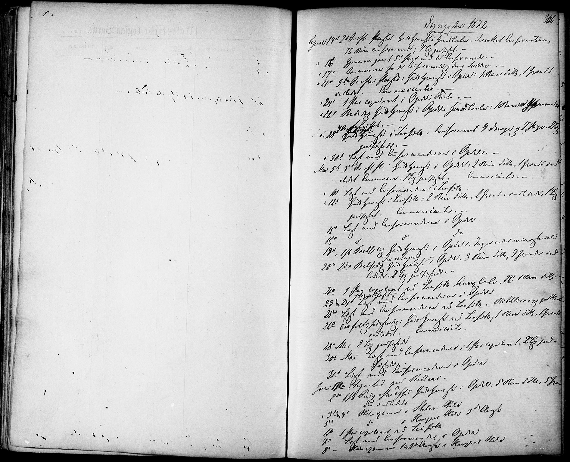 Ministerialprotokoller, klokkerbøker og fødselsregistre - Sør-Trøndelag, SAT/A-1456/678/L0900: Parish register (official) no. 678A09, 1872-1881, p. 306