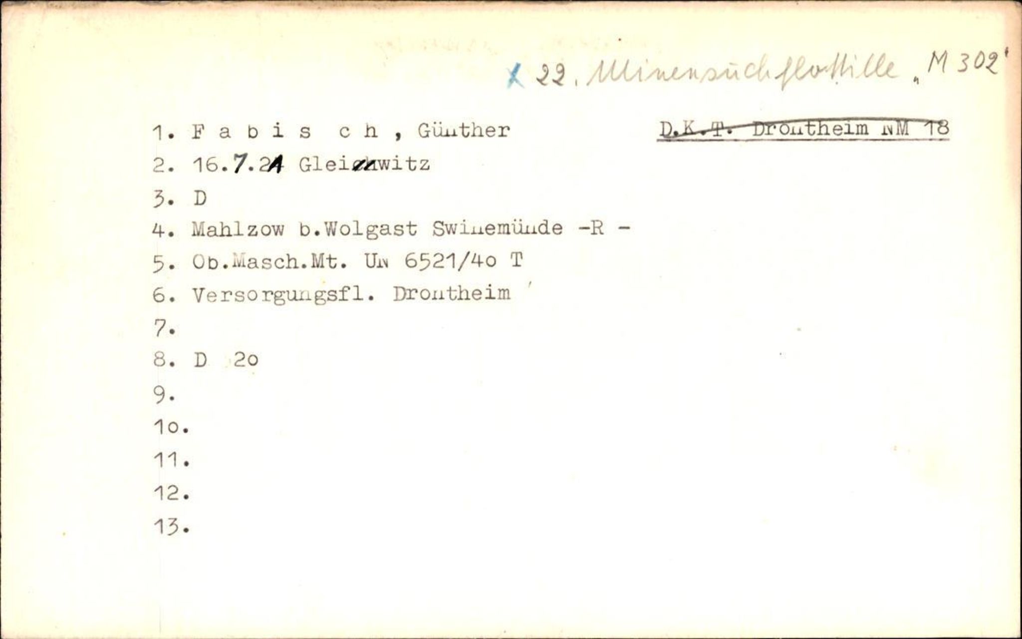 Hjemsendte tyskere , RA/RAFA-6487/D/Da/L0001: Abel- Glazel, 1945-1947, p. 943