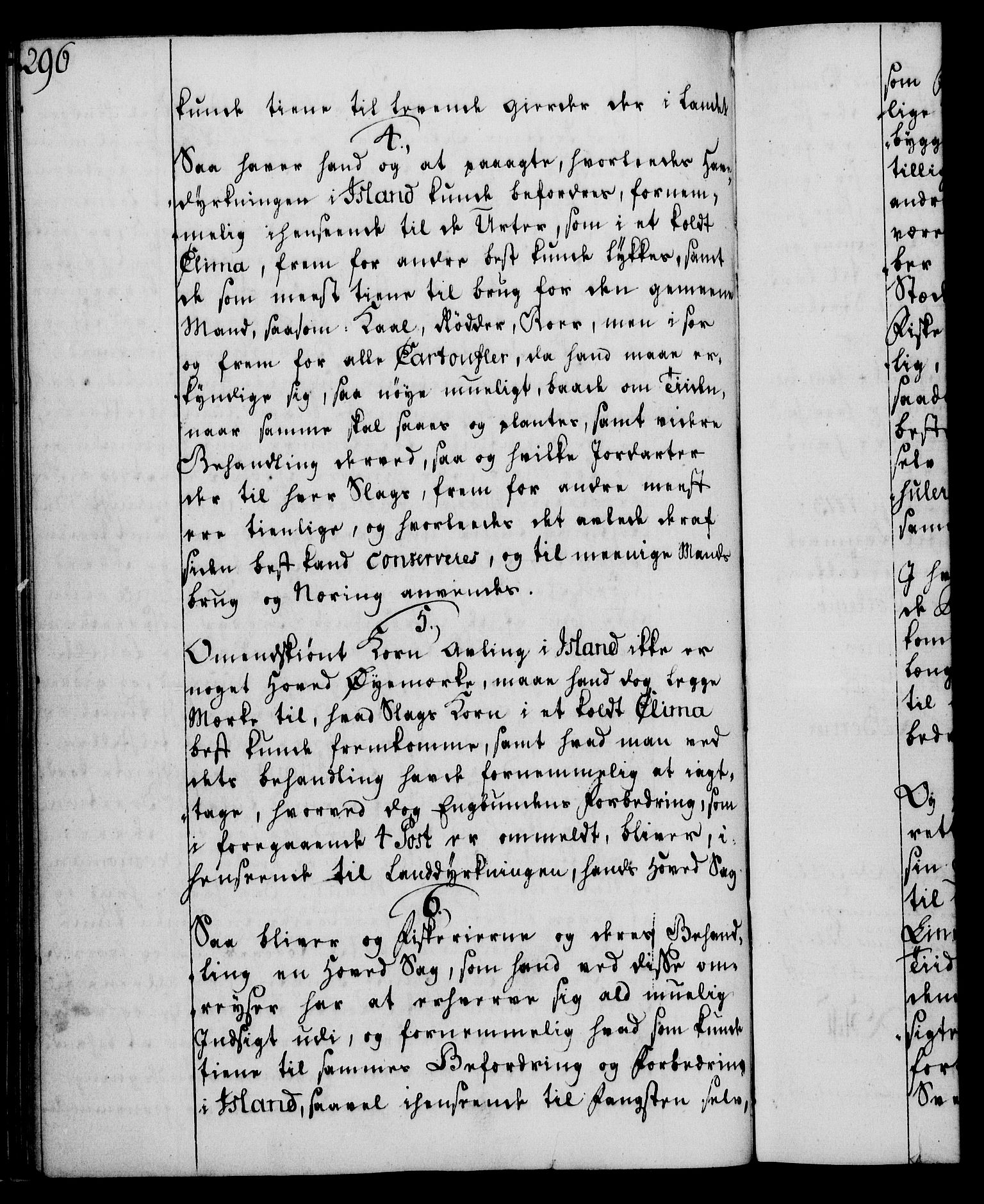 Rentekammeret, Kammerkanselliet, RA/EA-3111/G/Gg/Ggi/L0003: Norsk instruksjonsprotokoll med register (merket RK 53.36), 1751-1775, p. 296